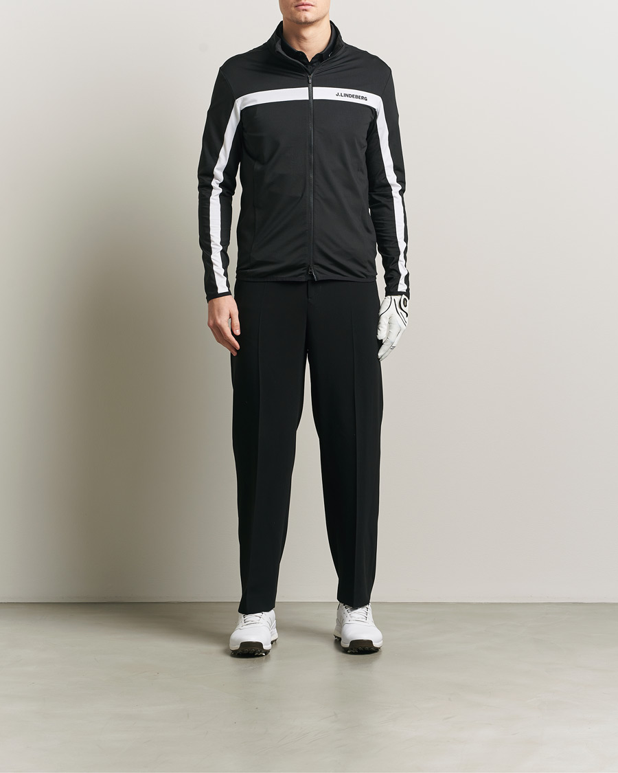 Uomini | Maglieria | J.Lindeberg | Jarvis Mid Layer Full Zip Black