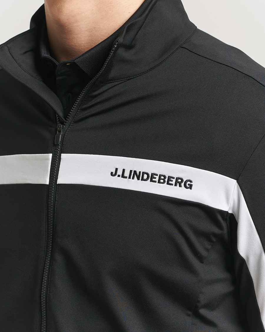 Uomini | Maglieria | J.Lindeberg | Jarvis Mid Layer Full Zip Black