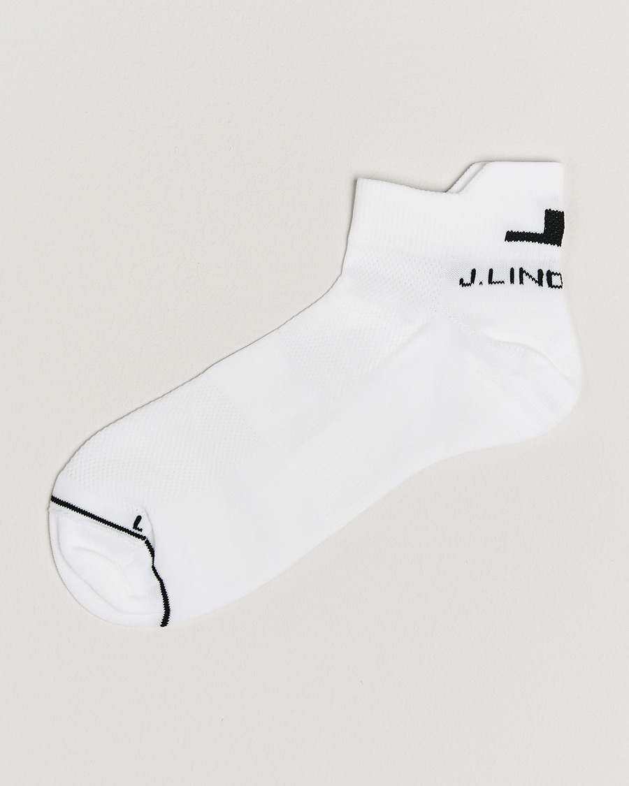 Uomini | Biancheria intima | J.Lindeberg | Spin Short Golf Sock White