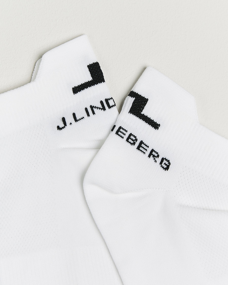 Uomini | Biancheria intima | J.Lindeberg | Spin Short Golf Sock White