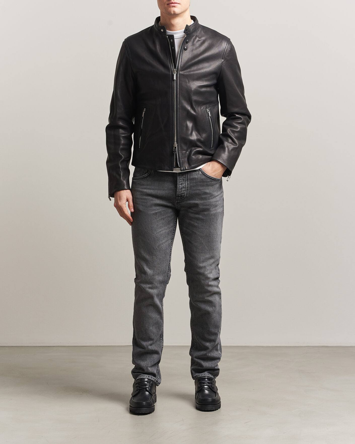 Uomini | Pantaloni | Nudie Jeans | Grim Tim Jeans Cloud Grey