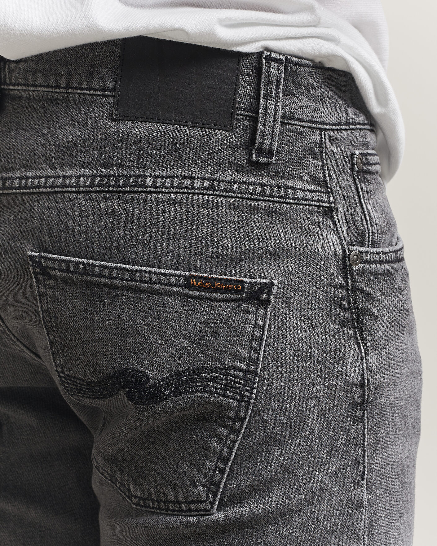 Uomini | Pantaloni | Nudie Jeans | Grim Tim Jeans Cloud Grey