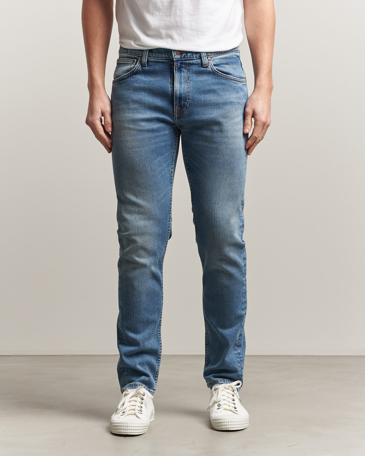 Uomini | Jeans | Nudie Jeans | Lean Dean Jeans Blue Legend