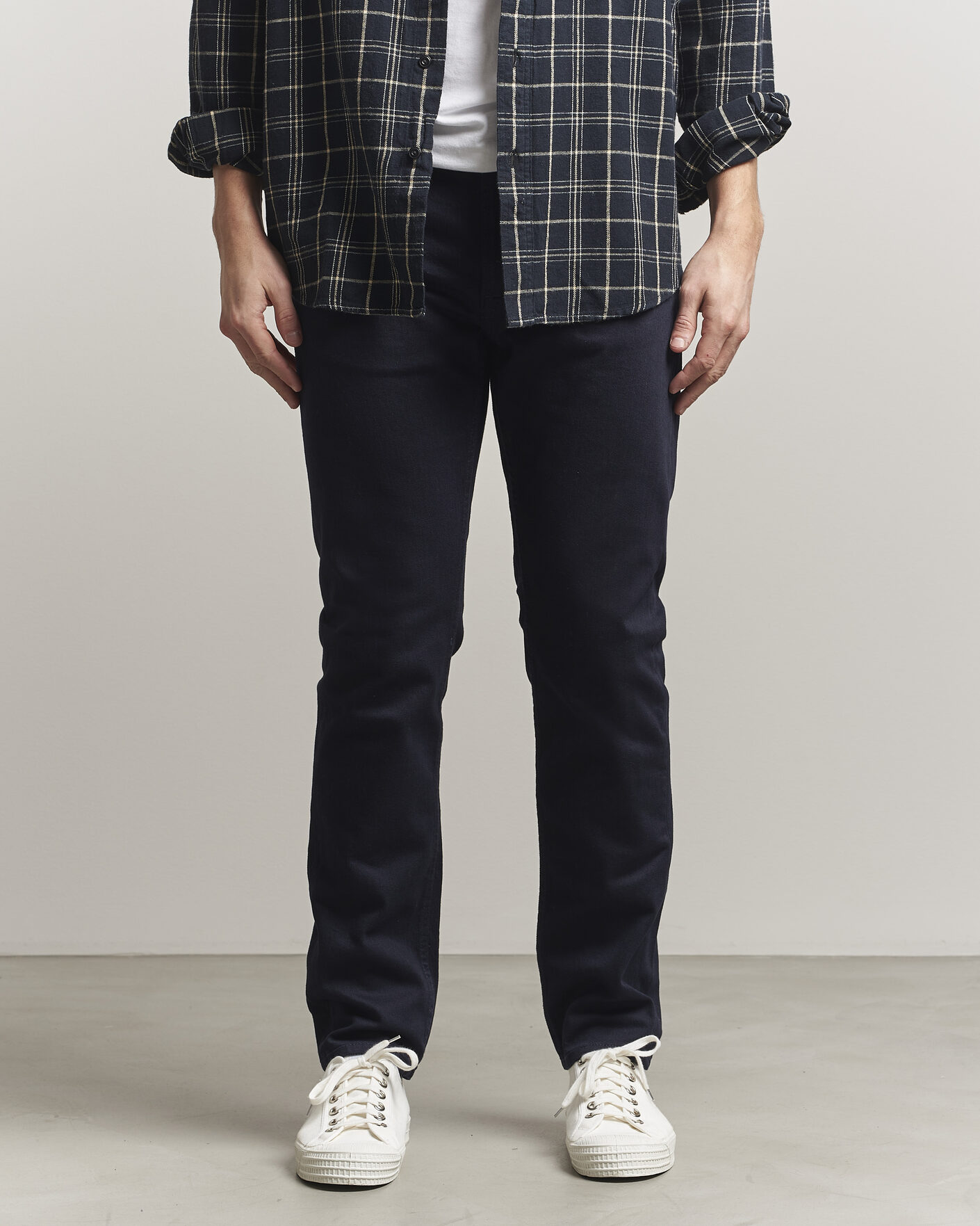 Uomini | Jeans | Nudie Jeans | Lean Dean Jeans Everblue