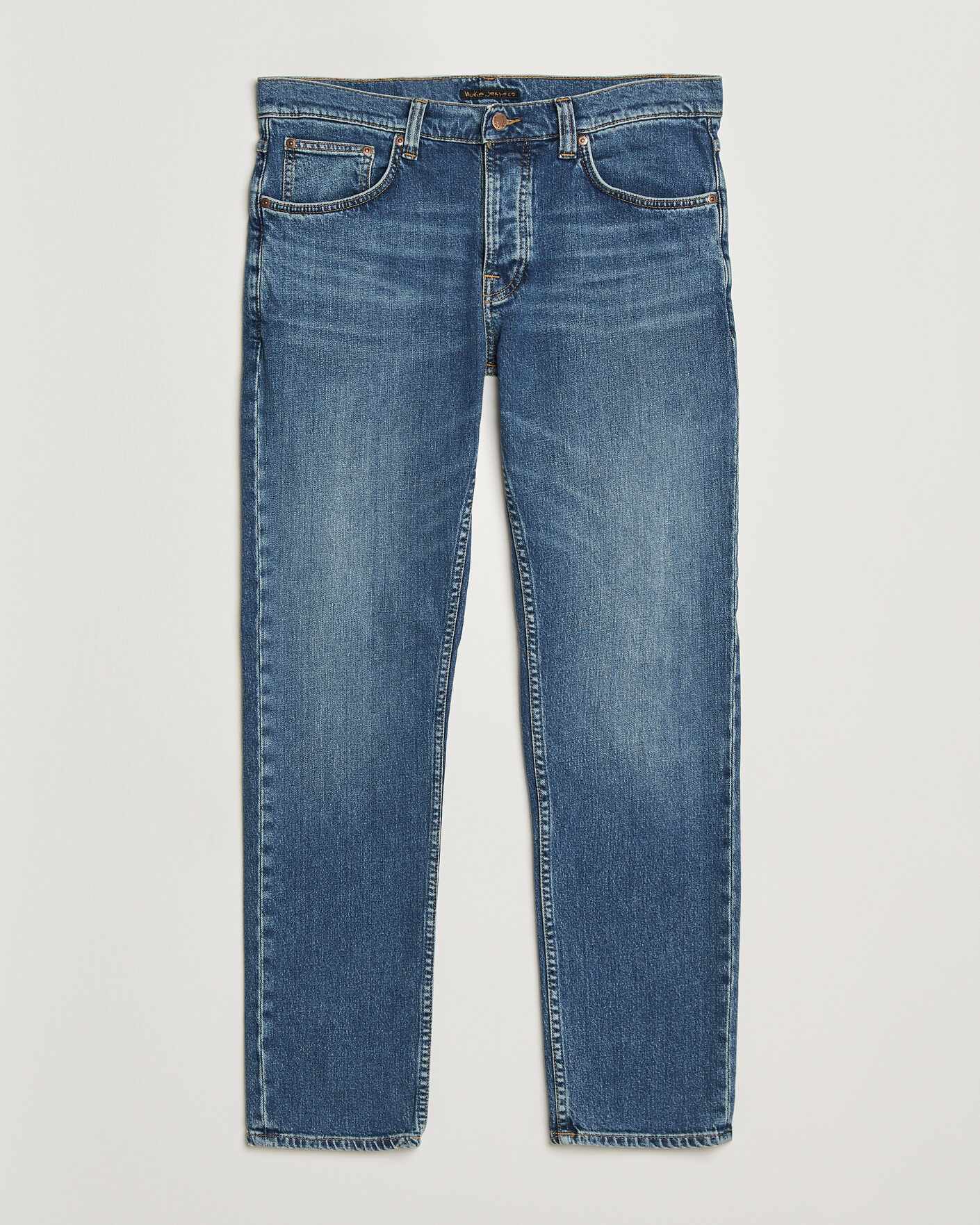 Uomini | Pantaloni | Nudie Jeans | Solid Ollie Jeans Blue Blur