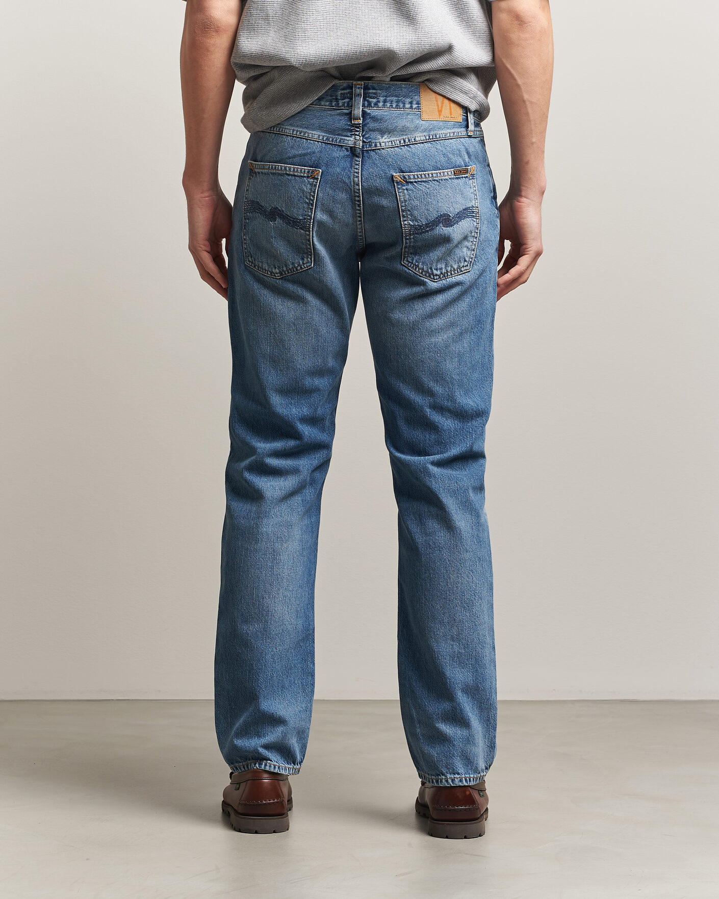 Uomini | Pantaloni | Nudie Jeans | Gritty Jackson Jeans Cool Blue