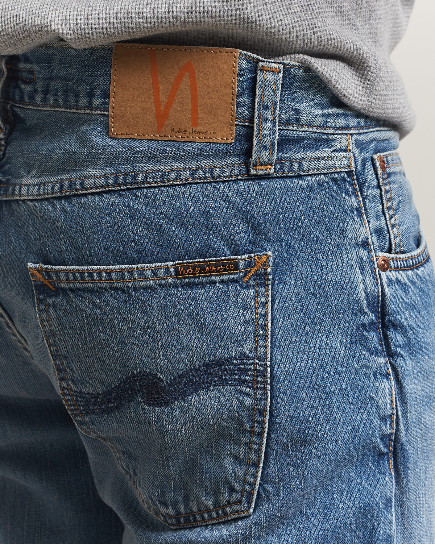 Uomini | Pantaloni | Nudie Jeans | Gritty Jackson Jeans Cool Blue