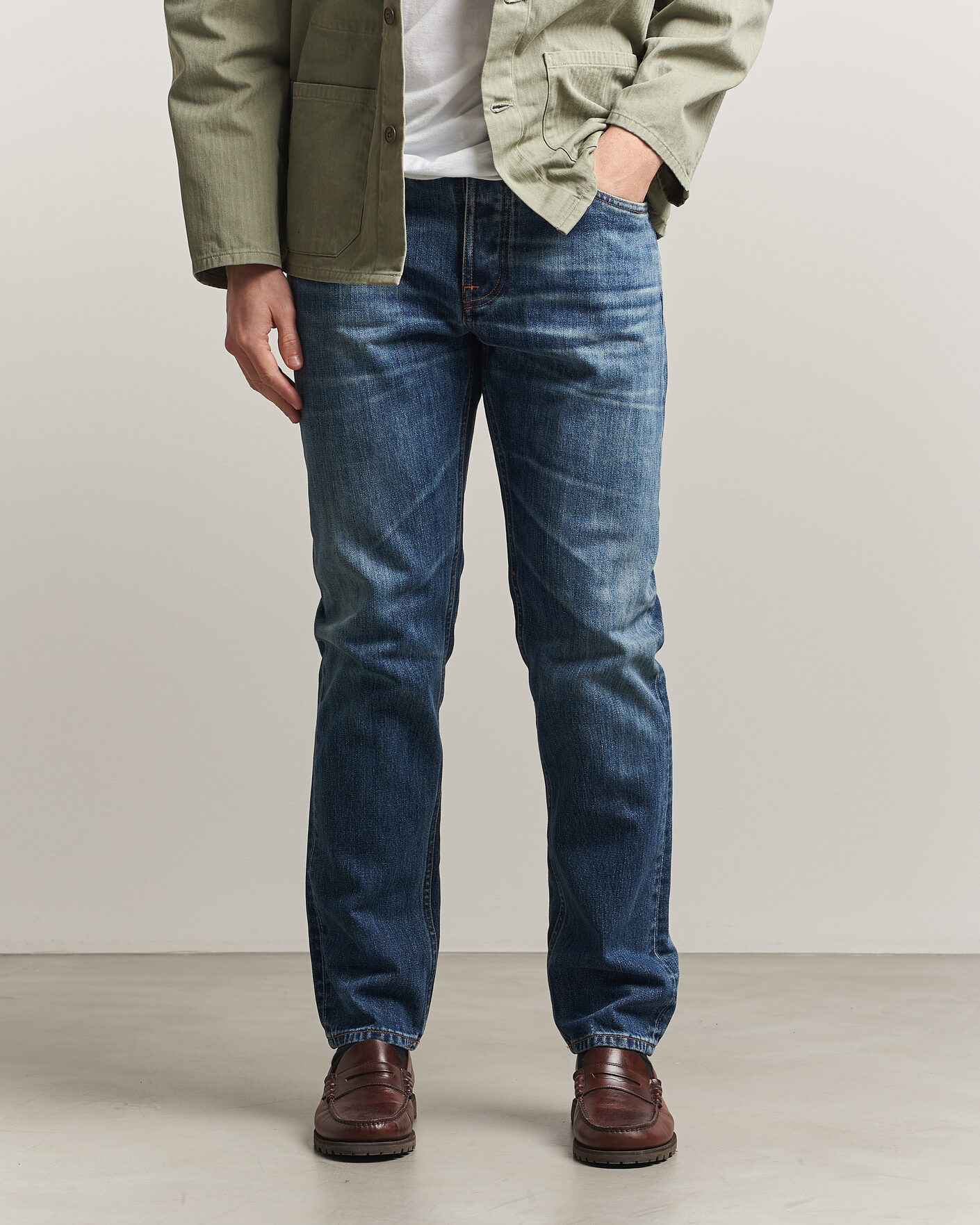 Uomini | Jeans | Nudie Jeans | Steady Eddie II Jeans Muted Tracks