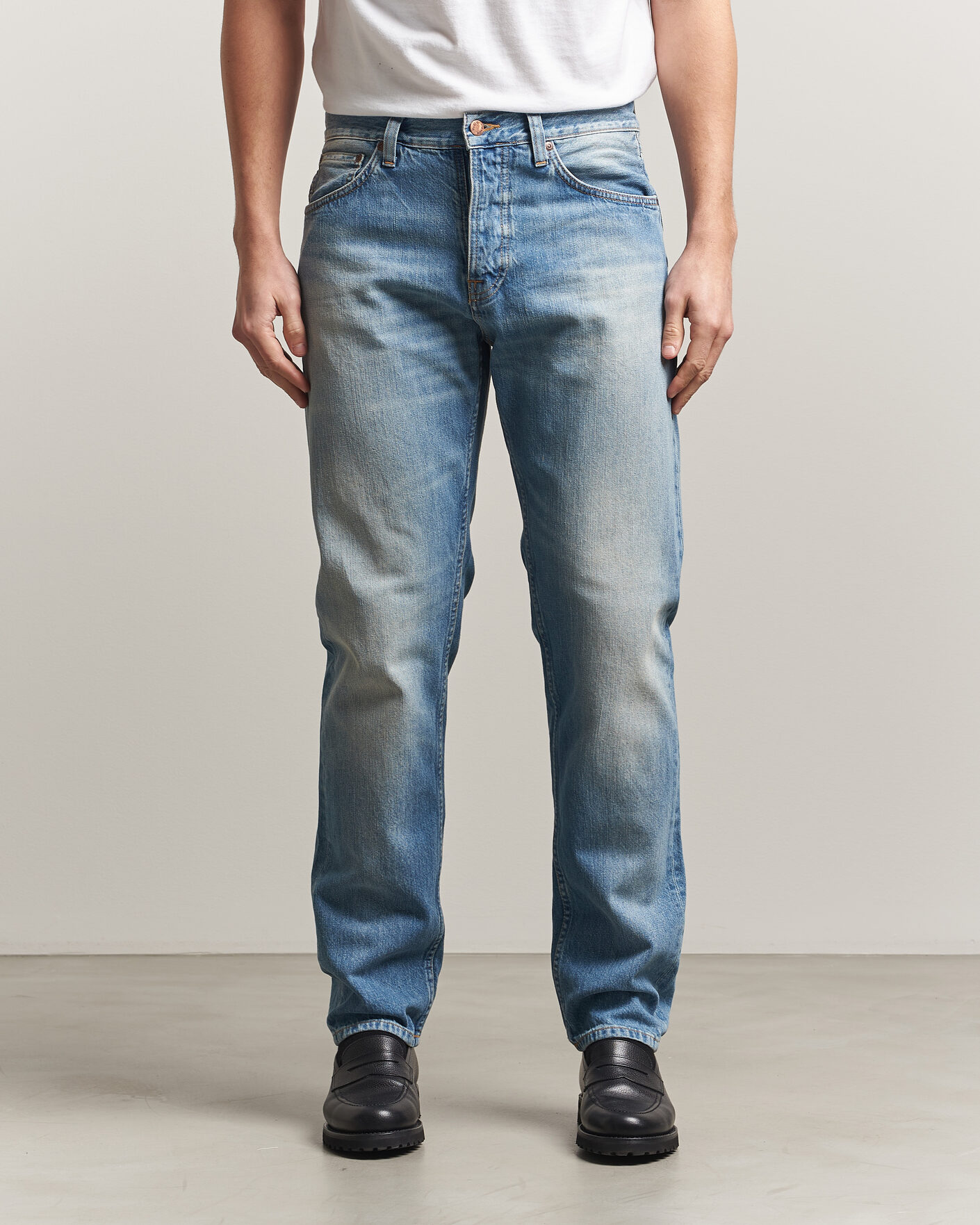 Uomini | Jeans | Nudie Jeans | Steady Eddie II Jeans Washed Up