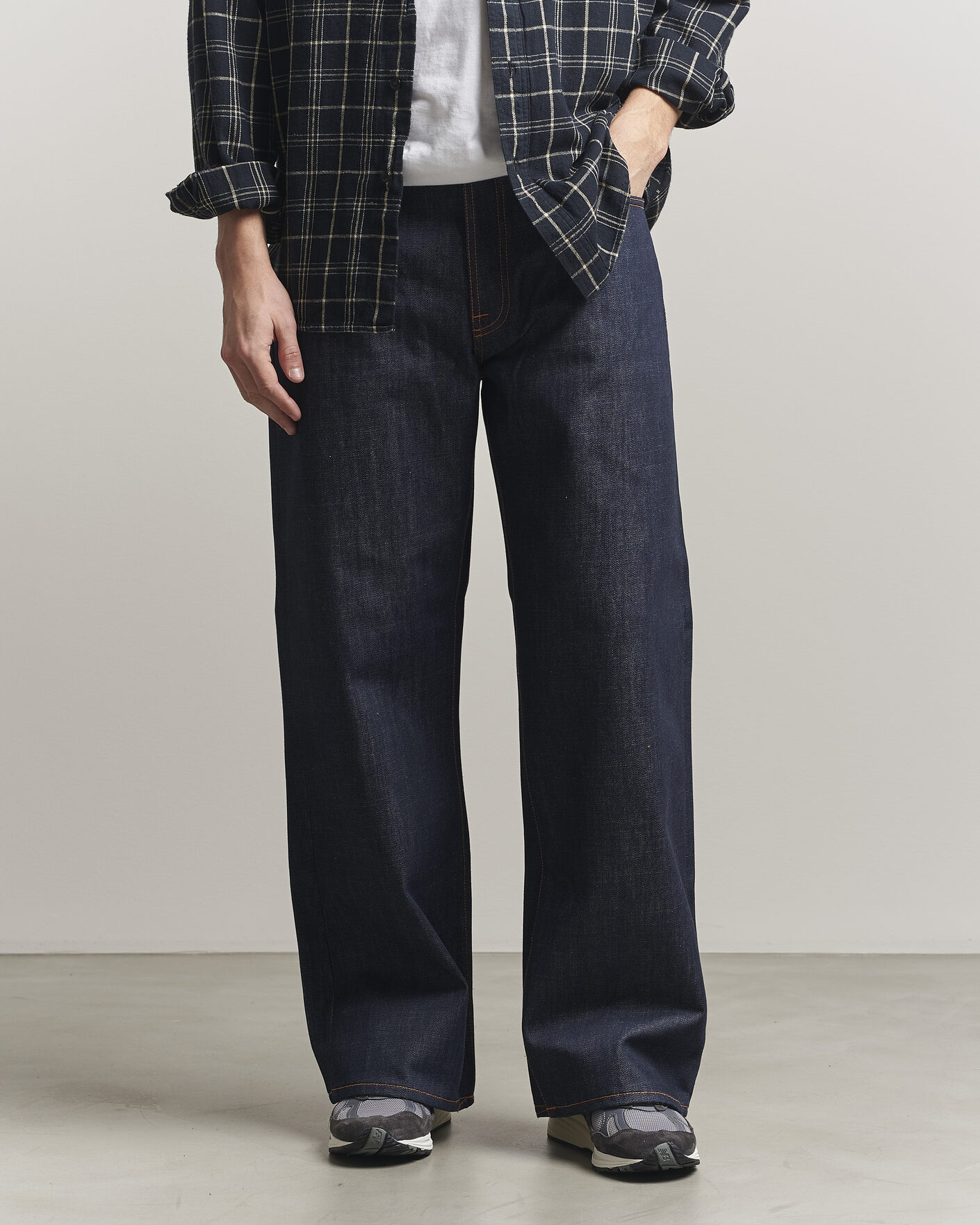 Uomini | Jeans | Nudie Jeans | Loud Larry Jeans Dry Streaky