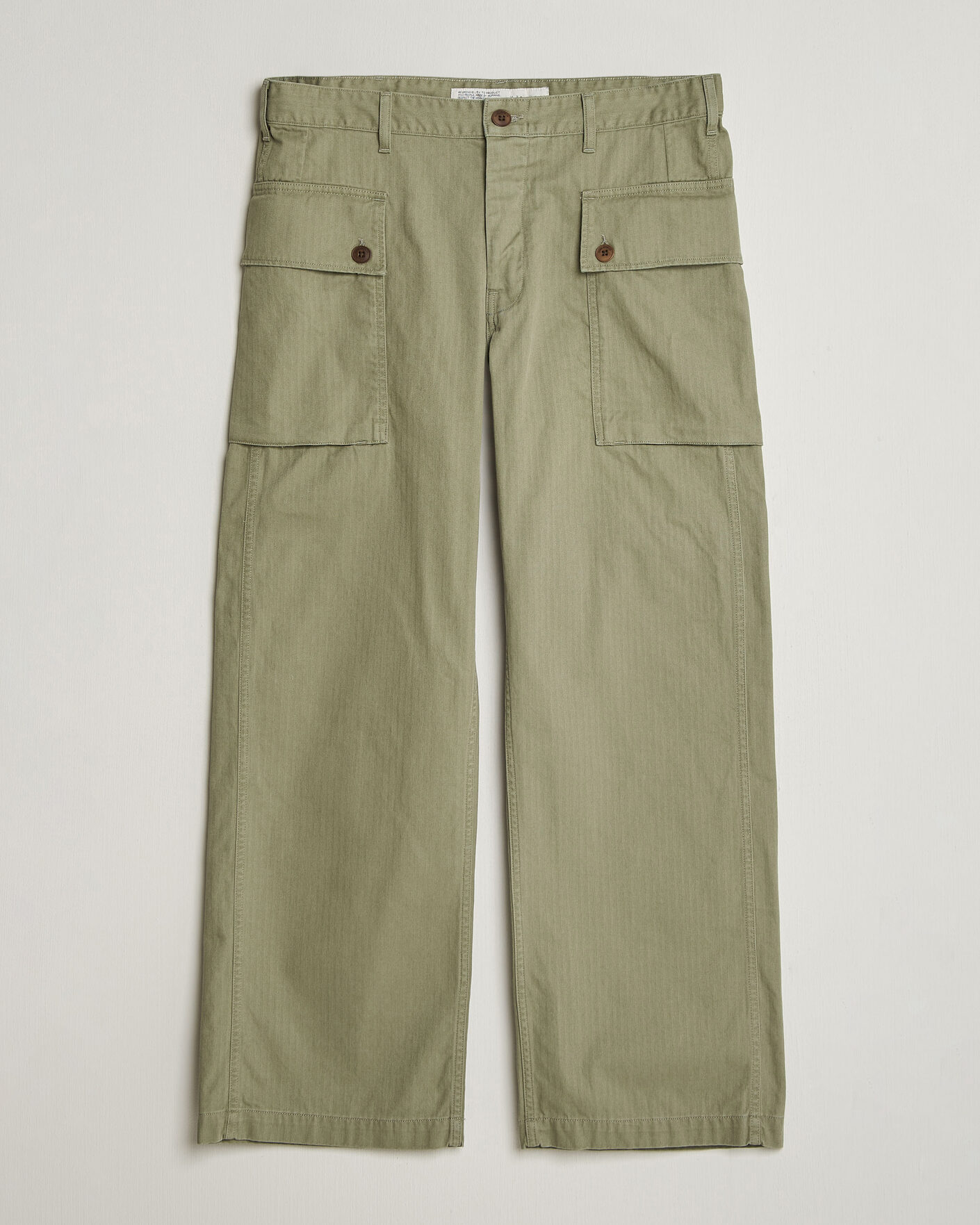 Uomini | Pantaloni | Nudie Jeans | Loud Larry Pants Pale Green
