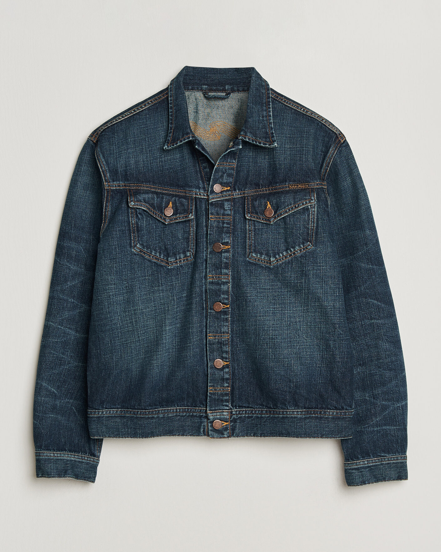 Uomini | Giacche | Nudie Jeans | Conny Denim Jacket Heavy Used