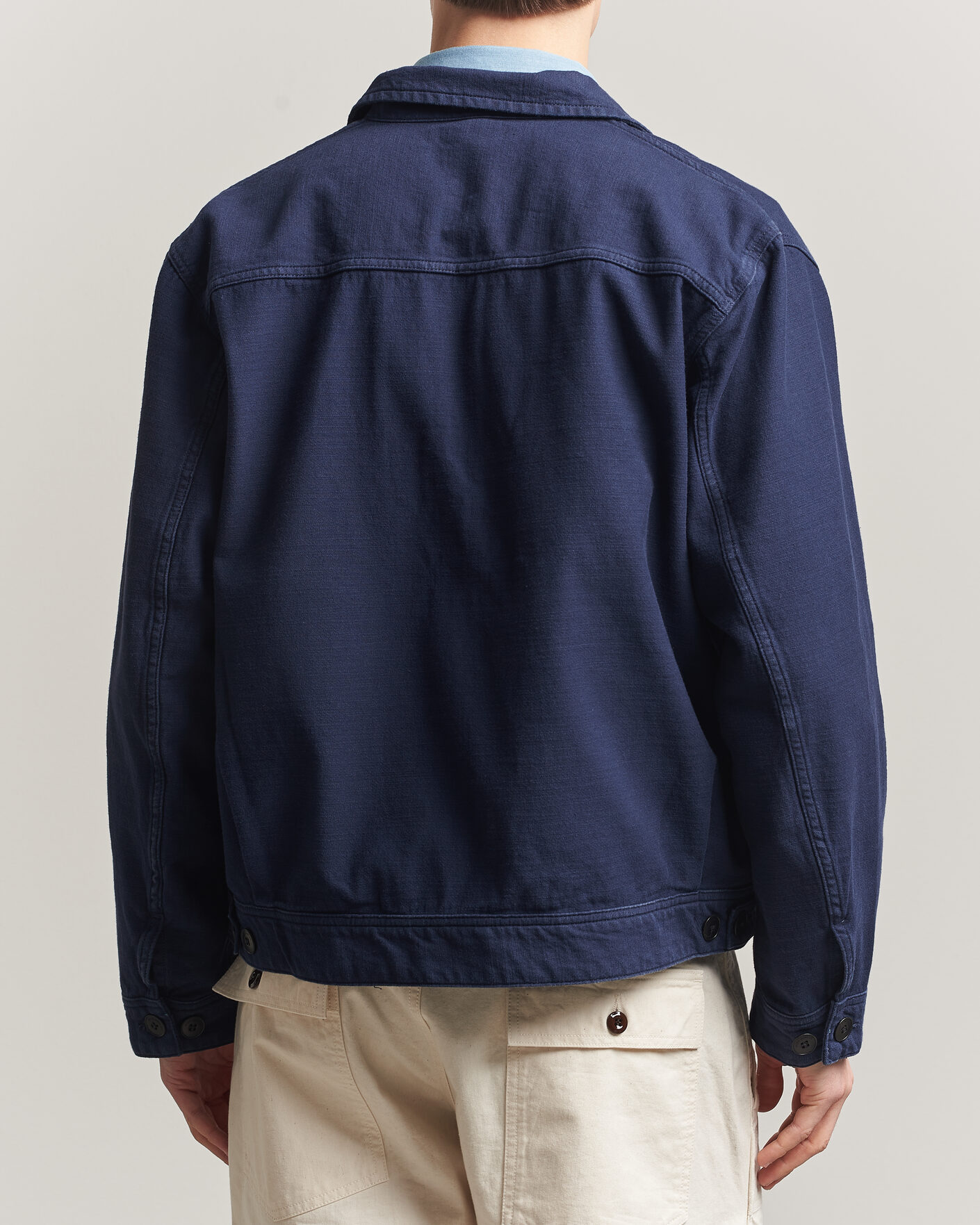 Uomini | Giacche | Nudie Jeans | Blake Embroided Jacket Navy