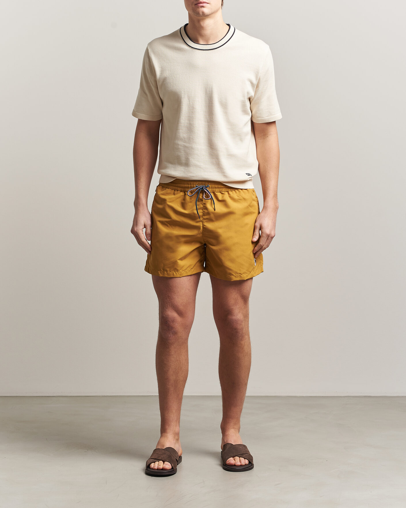 Uomini | Costumi da bagno | Paul Smith | Zebra Swimshorts Yellow