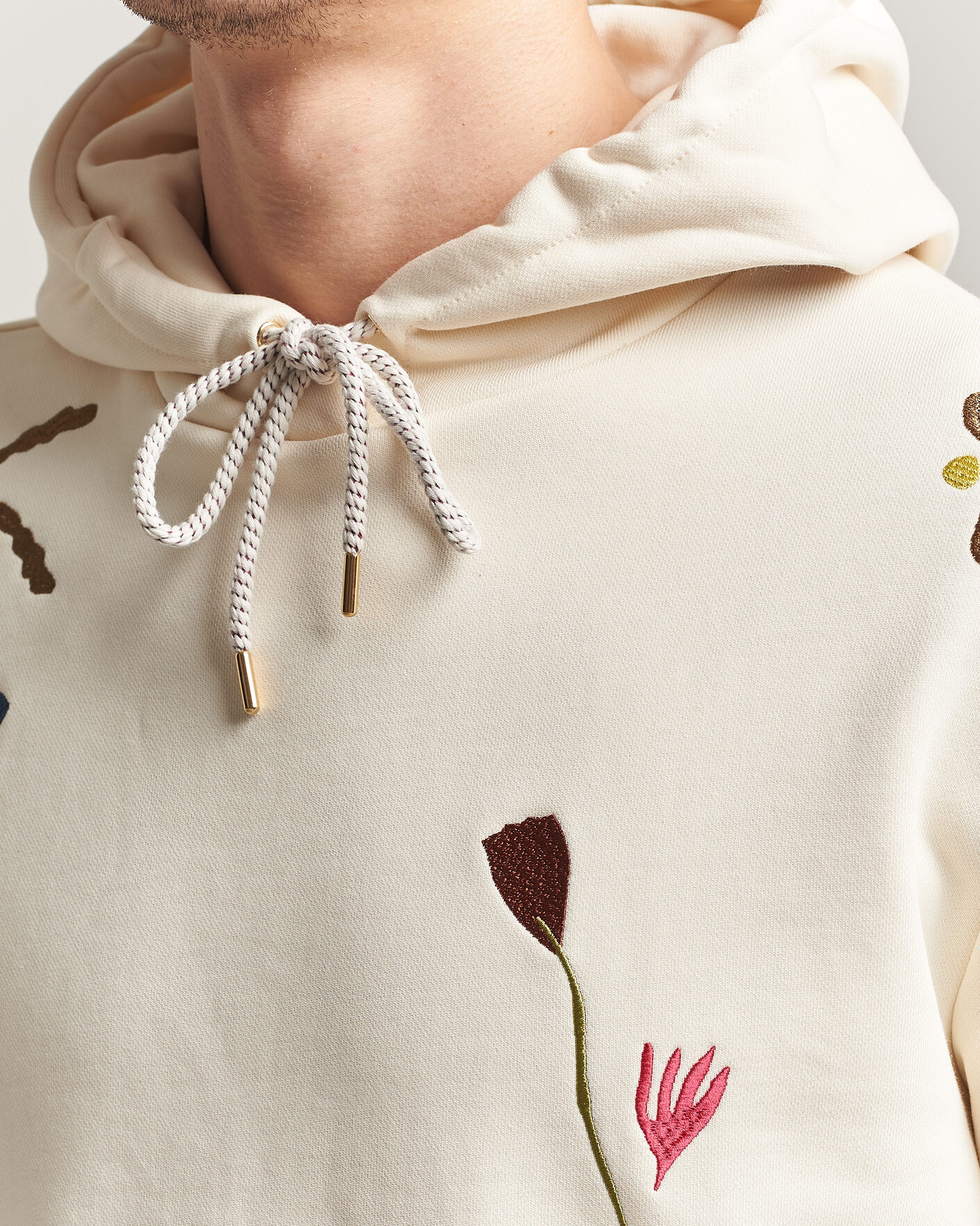 Uomini | Maglieria | Paul Smith | Embroidered Hoodie White