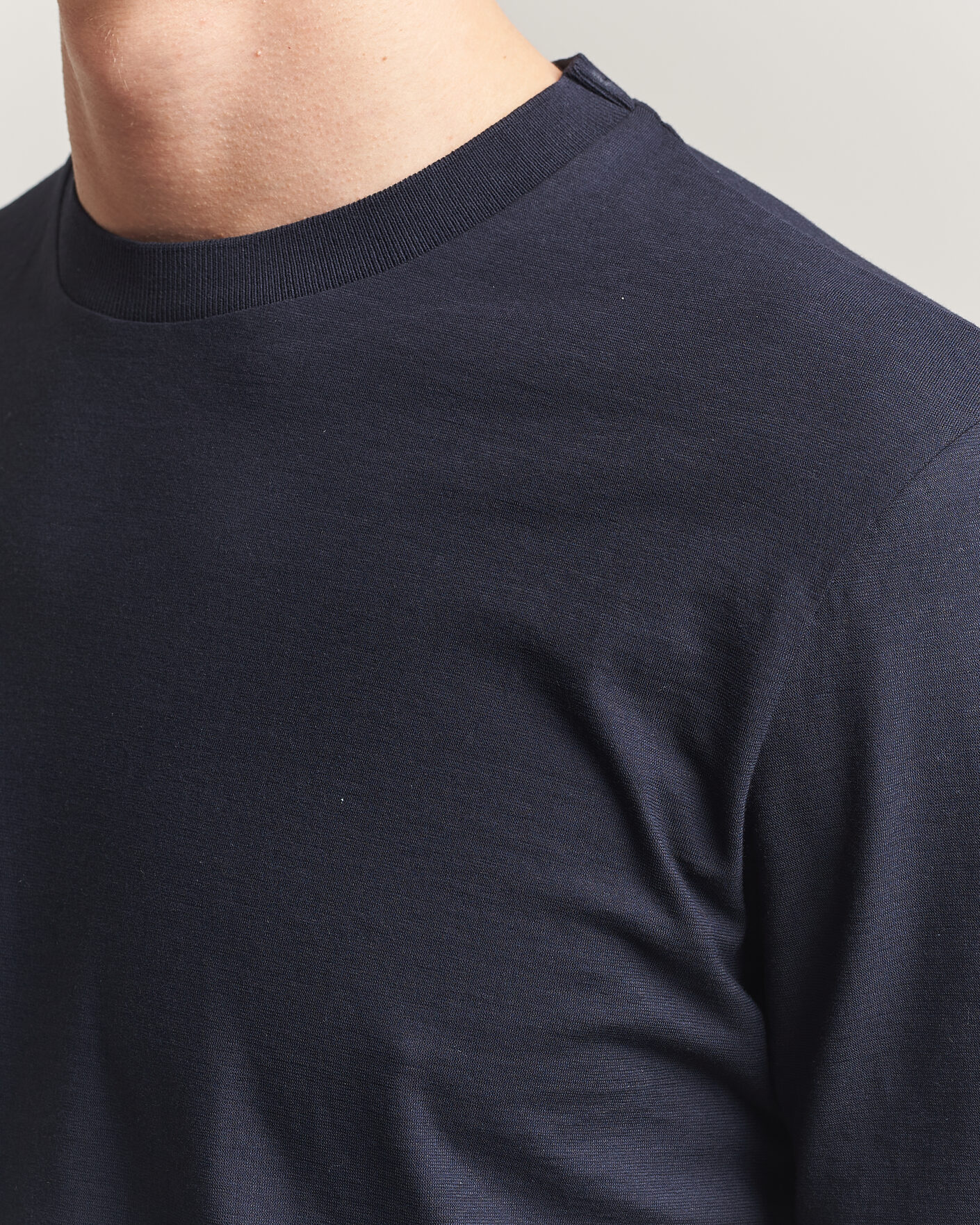 Uomini | T-shirt | Paul Smith | Crew Neck T-Shirt Navy