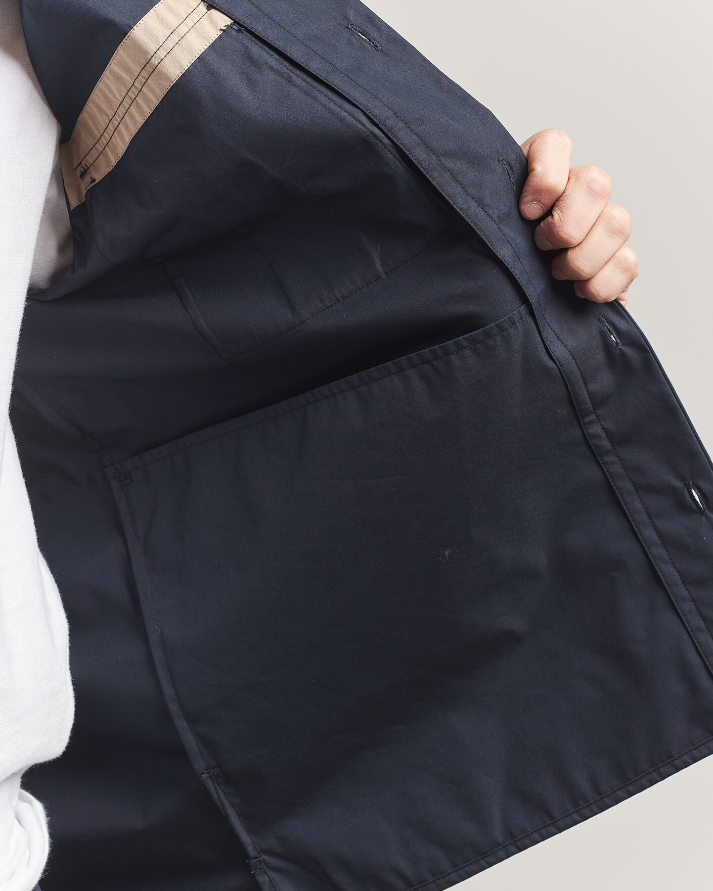 Uomini | Camicie | PS Paul Smith | Casual Cotton Overshirt Navy