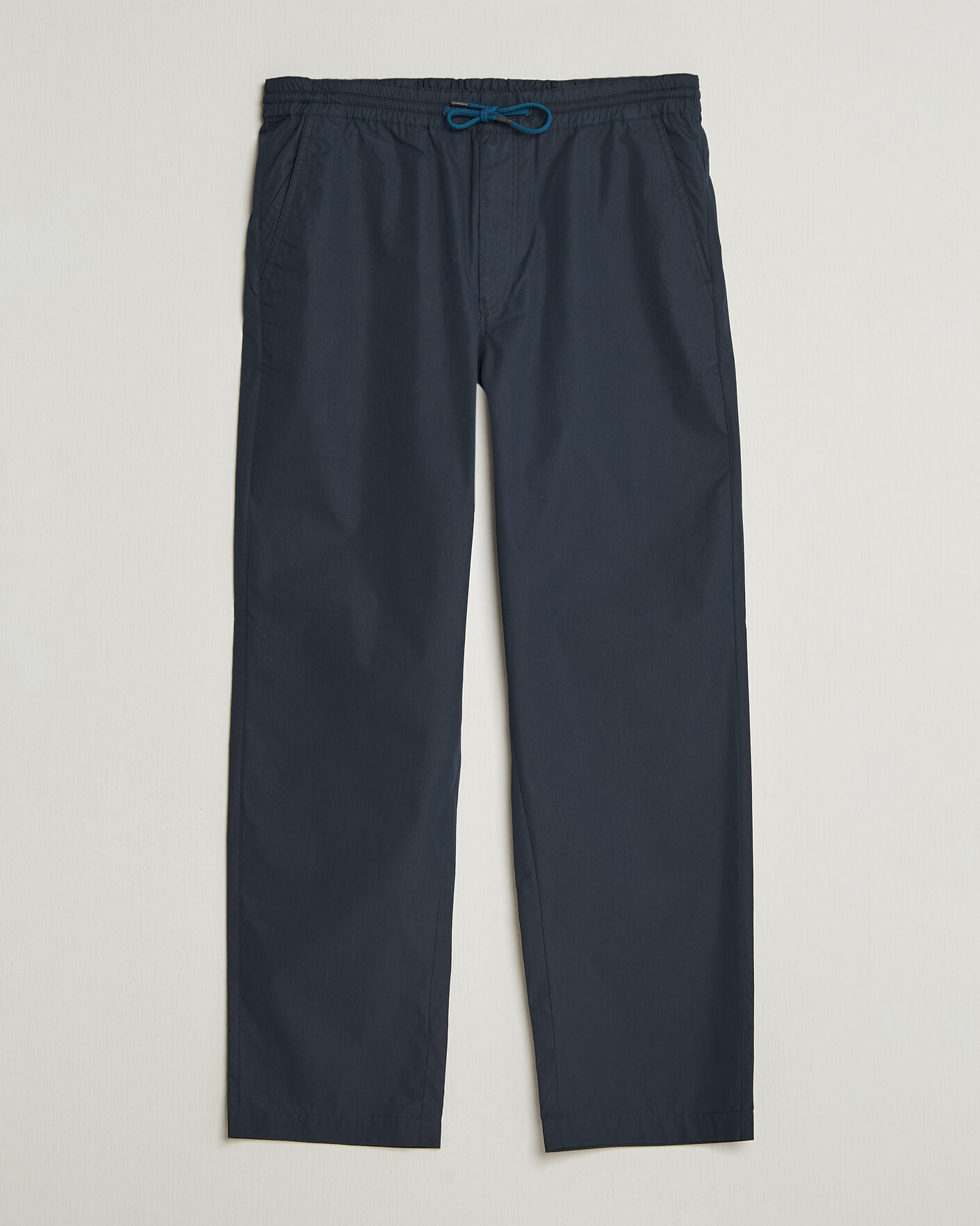 Uomini | Pantaloni | PS Paul Smith | Casual Cotton Drawstring Trousers Navy