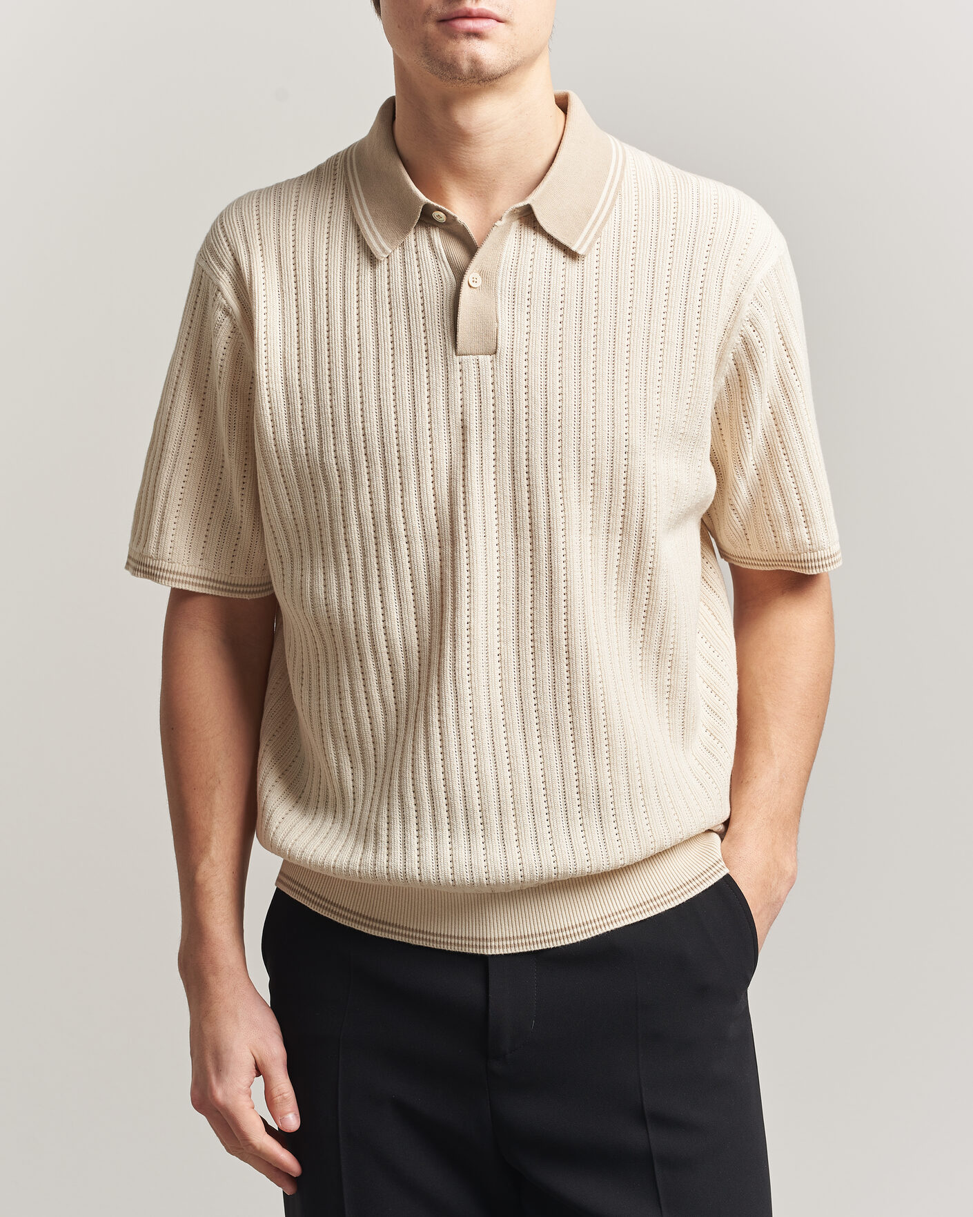 Uomini | Polo | PS Paul Smith | Cotton Knitted Polo White