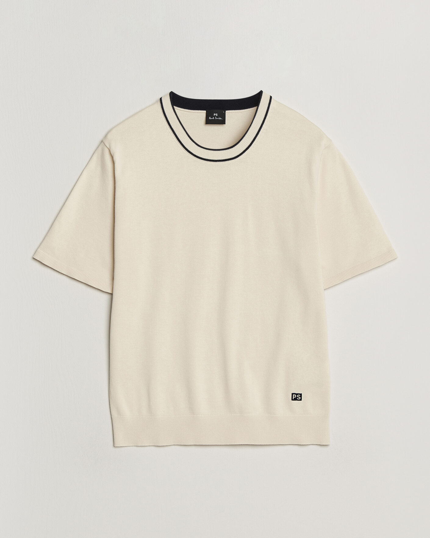 Uomini | T-shirt | PS Paul Smith | Cotton Knitted T-Shirt White