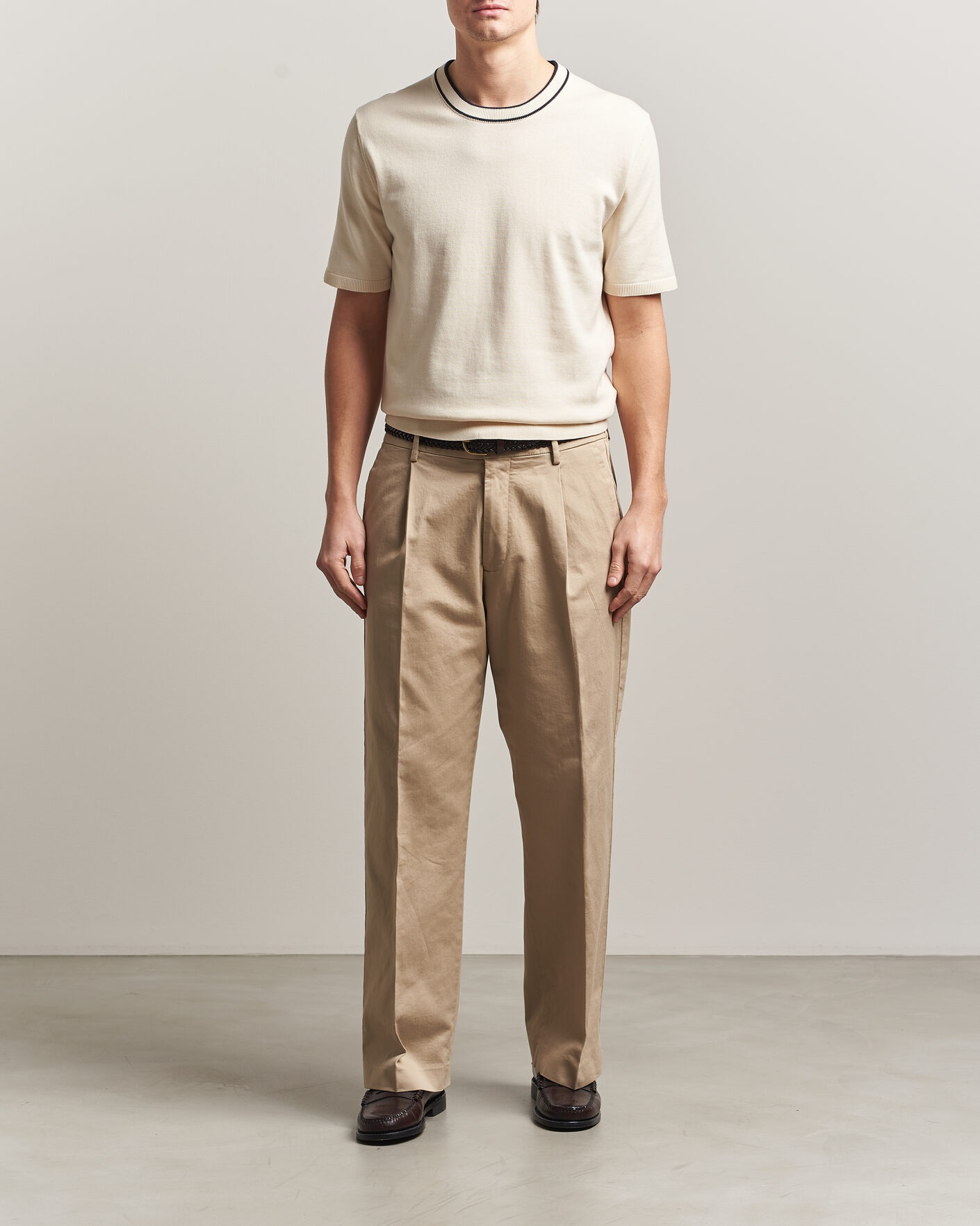 Uomini | T-shirt | PS Paul Smith | Cotton Knitted T-Shirt White