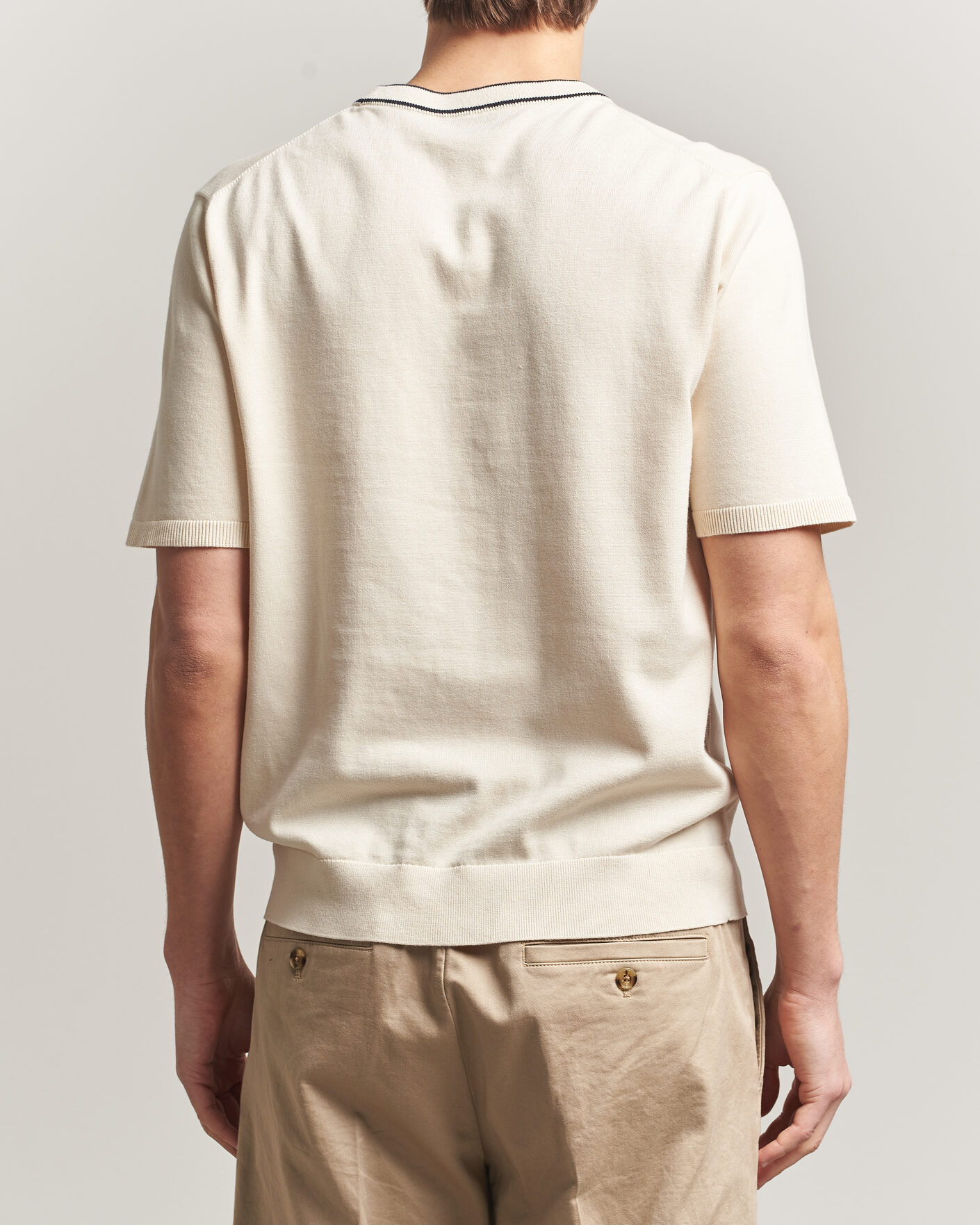 Uomini | T-shirt | PS Paul Smith | Cotton Knitted T-Shirt White