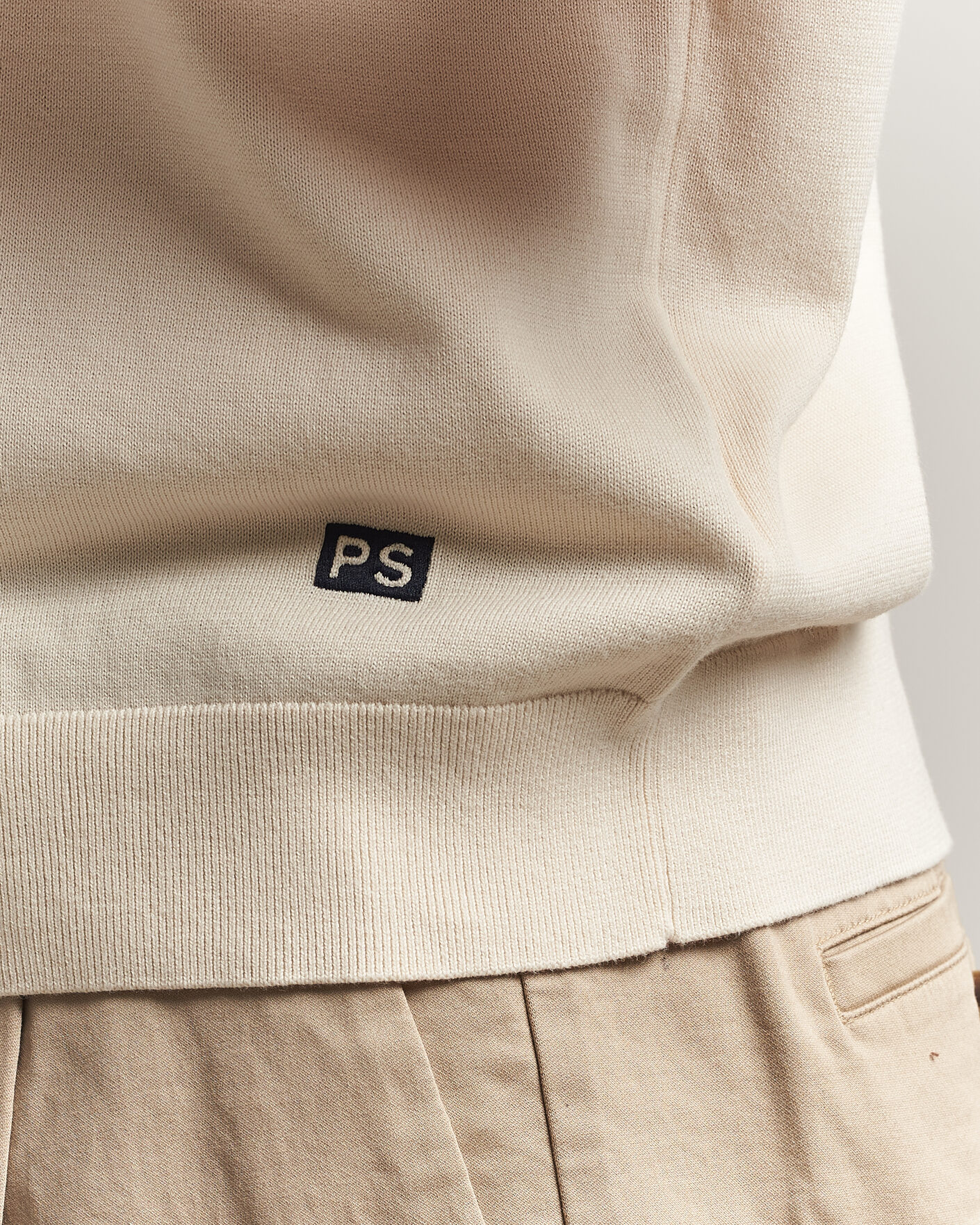 Uomini | T-shirt | PS Paul Smith | Cotton Knitted T-Shirt White