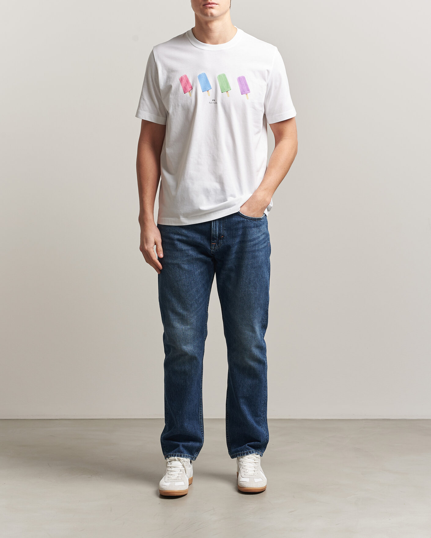 Uomini | T-shirt | PS Paul Smith | Lollies Printed T-Shirt White