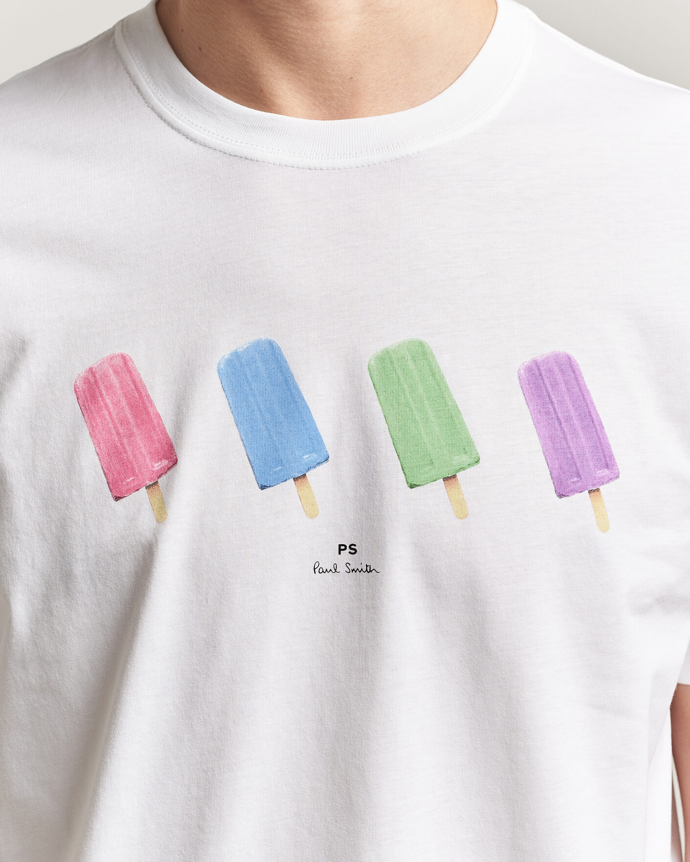 Uomini | T-shirt | PS Paul Smith | Lollies Printed T-Shirt White