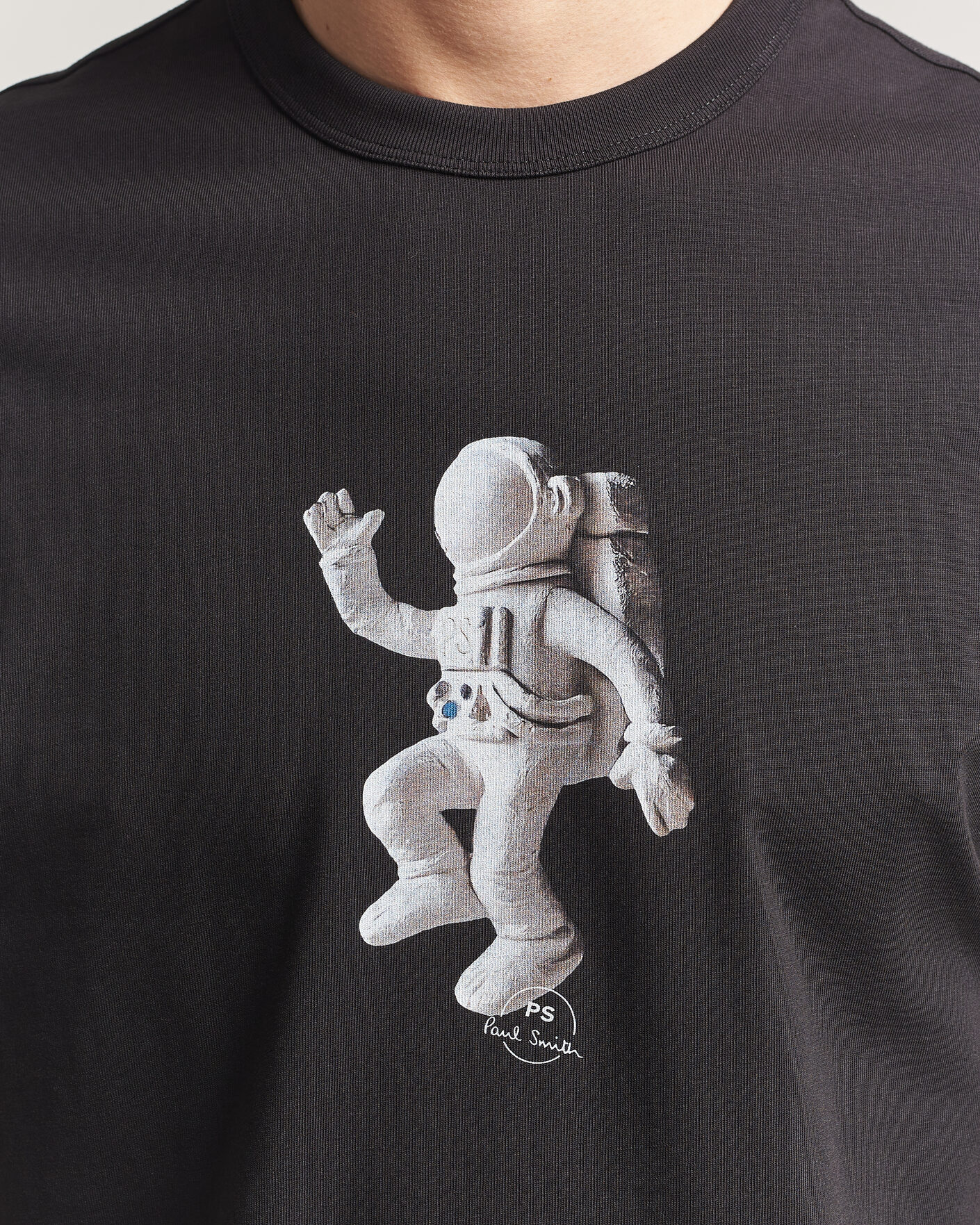 Uomini | T-shirt | PS Paul Smith | Astronaut Printed T-Shirt Black