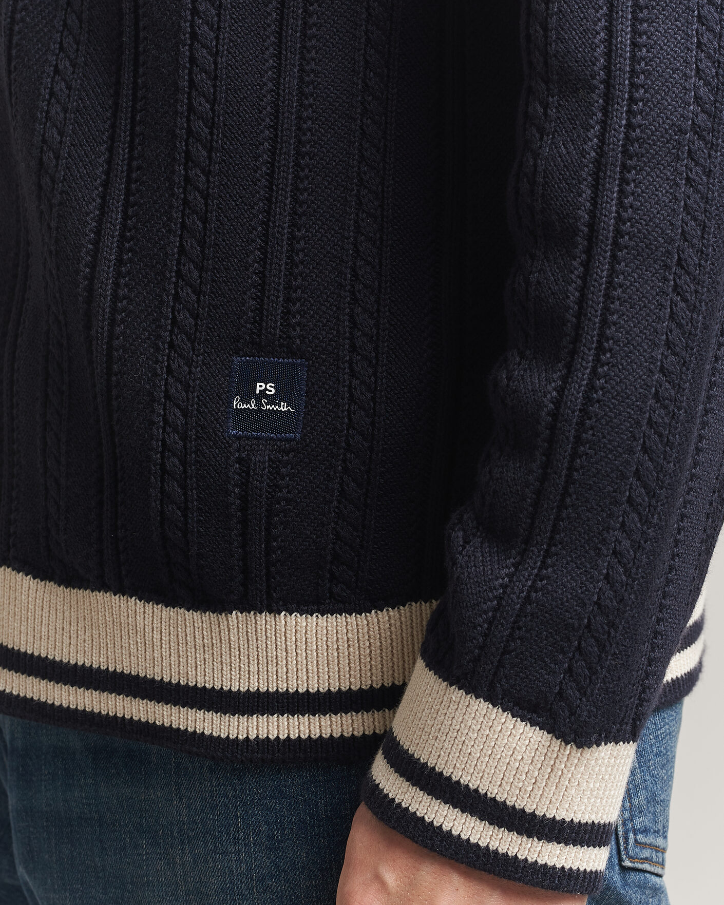 Uomini | Maglieria | PS Paul Smith | Cotton Knitted Cardigan Navy