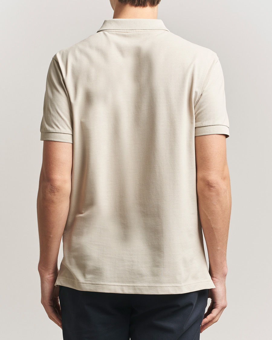 Uomini | Polo | Sunspel | Supima Cotton Short Sleeve Pique Polo Hazelwood
