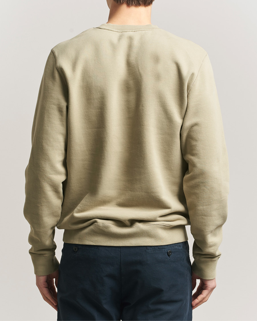 Uomini | Maglieria | Sunspel | Loopback Sweatshirt Pistachio