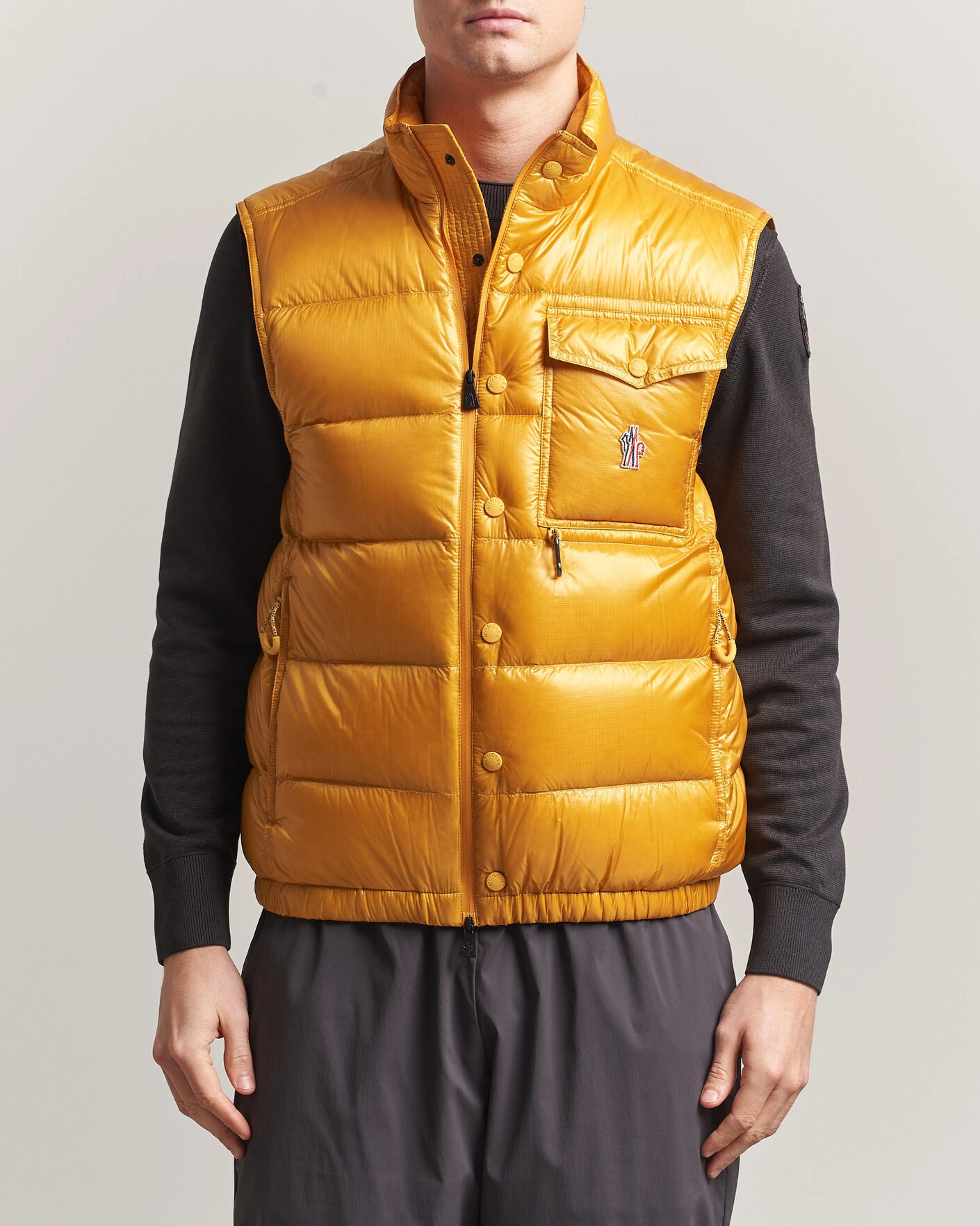 Uomini | Gilet | Moncler Grenoble | Uychi Down Vest Yellow