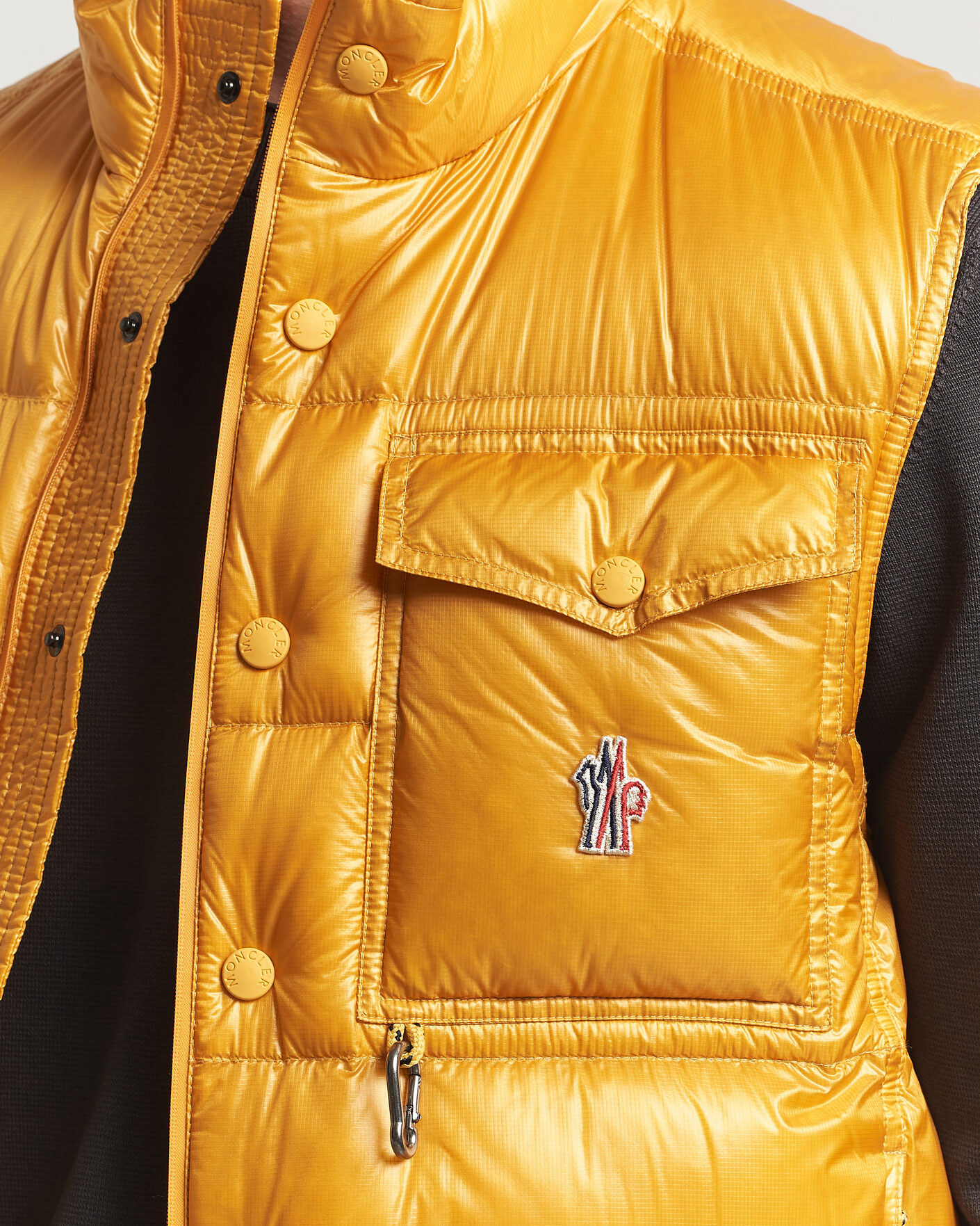 Uomini | Gilet | Moncler Grenoble | Uychi Down Vest Yellow