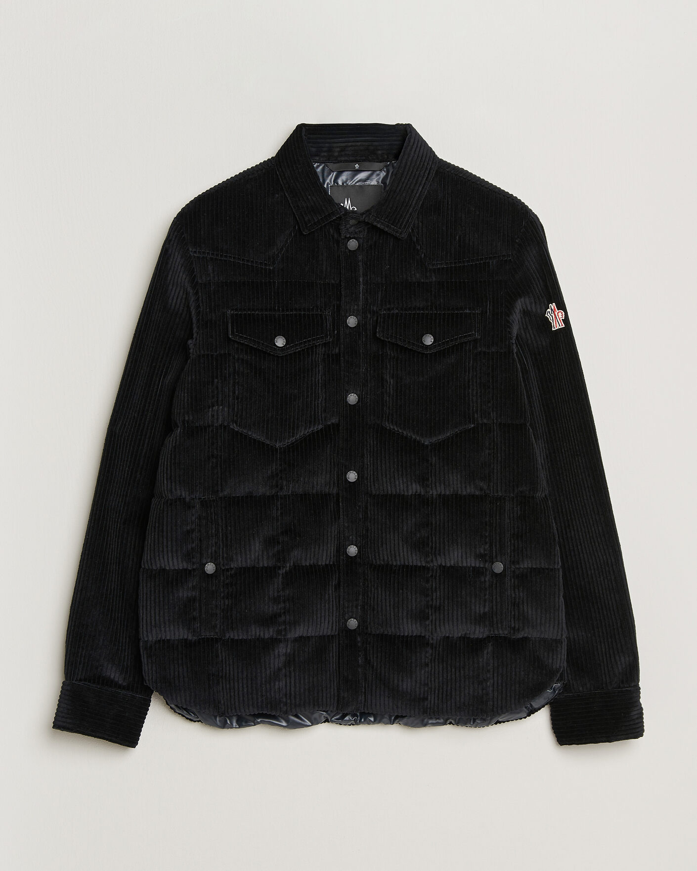Uomini | Giacche | Moncler Grenoble | Gelt Corduroy Shirt Jacket Black