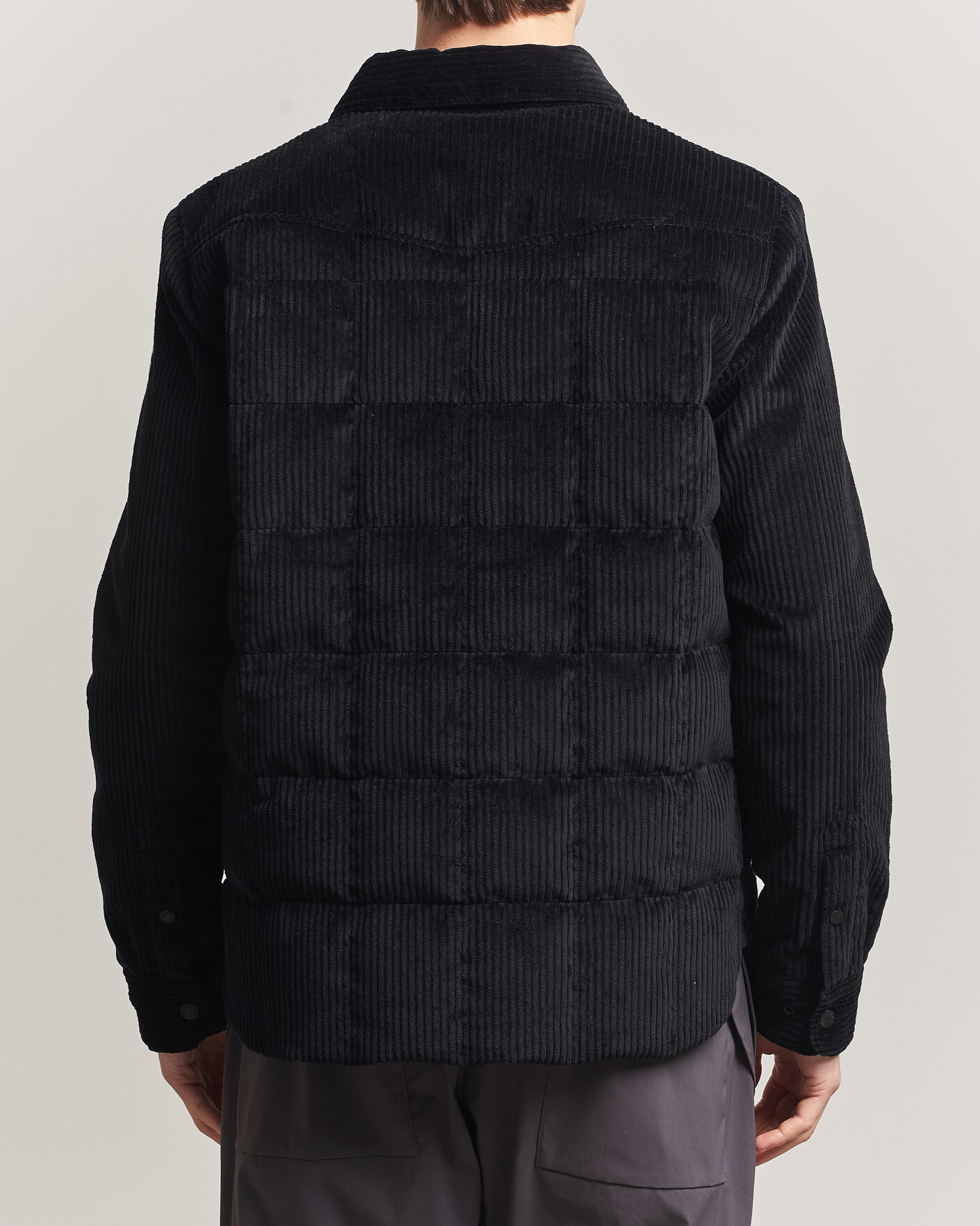 Uomini | Giacche | Moncler Grenoble | Gelt Corduroy Shirt Jacket Black