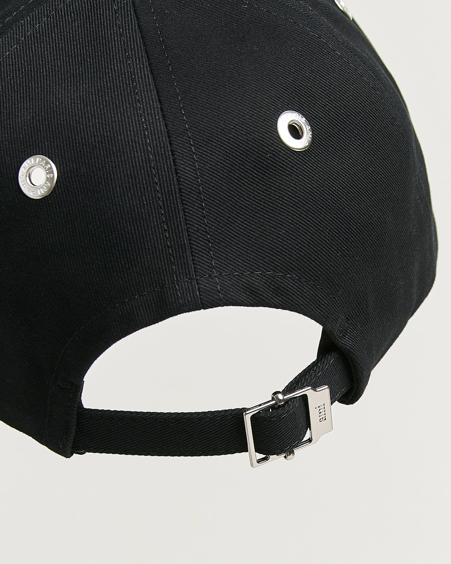 Uomini | Cappelli & Berretti | AMI | Black Heart Logo Cap Black