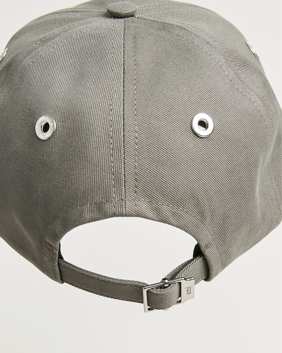 Uomini | Cappelli & Berretti | AMI | Black Heart Logo Cap Carbone