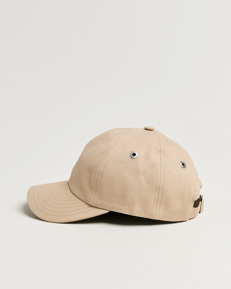 Uomini | Cappelli & Berretti | AMI | Black Heart Logo Cap Beige Taupe