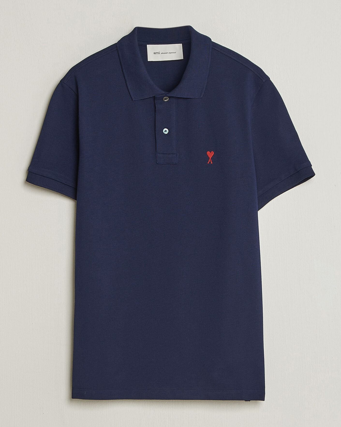 Uomini | Polo | AMI | Heart Logo Polo Navy