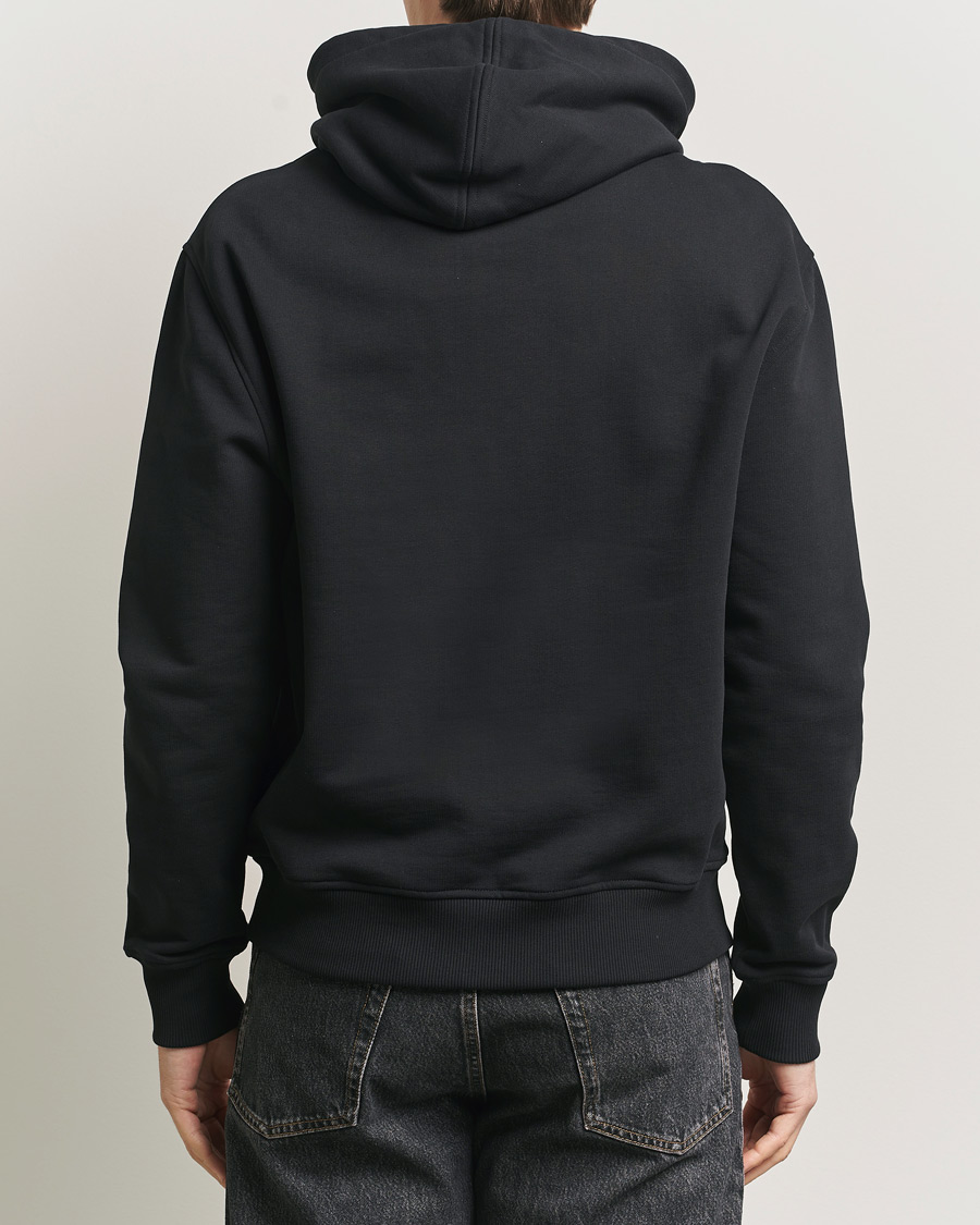 Uomini | Maglieria | AMI | Contrast Heart Logo Hoodie Black