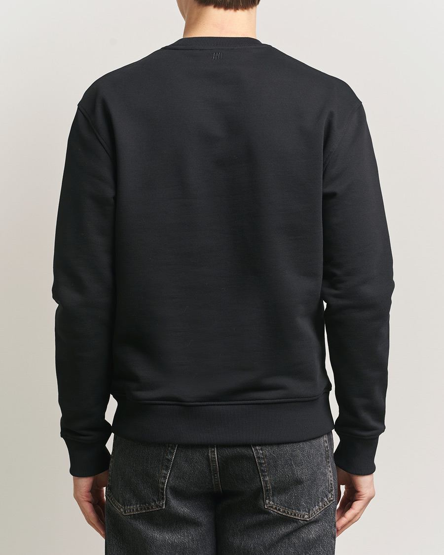 Uomini | Maglieria | AMI | Heart Logo Sweatshirt Black