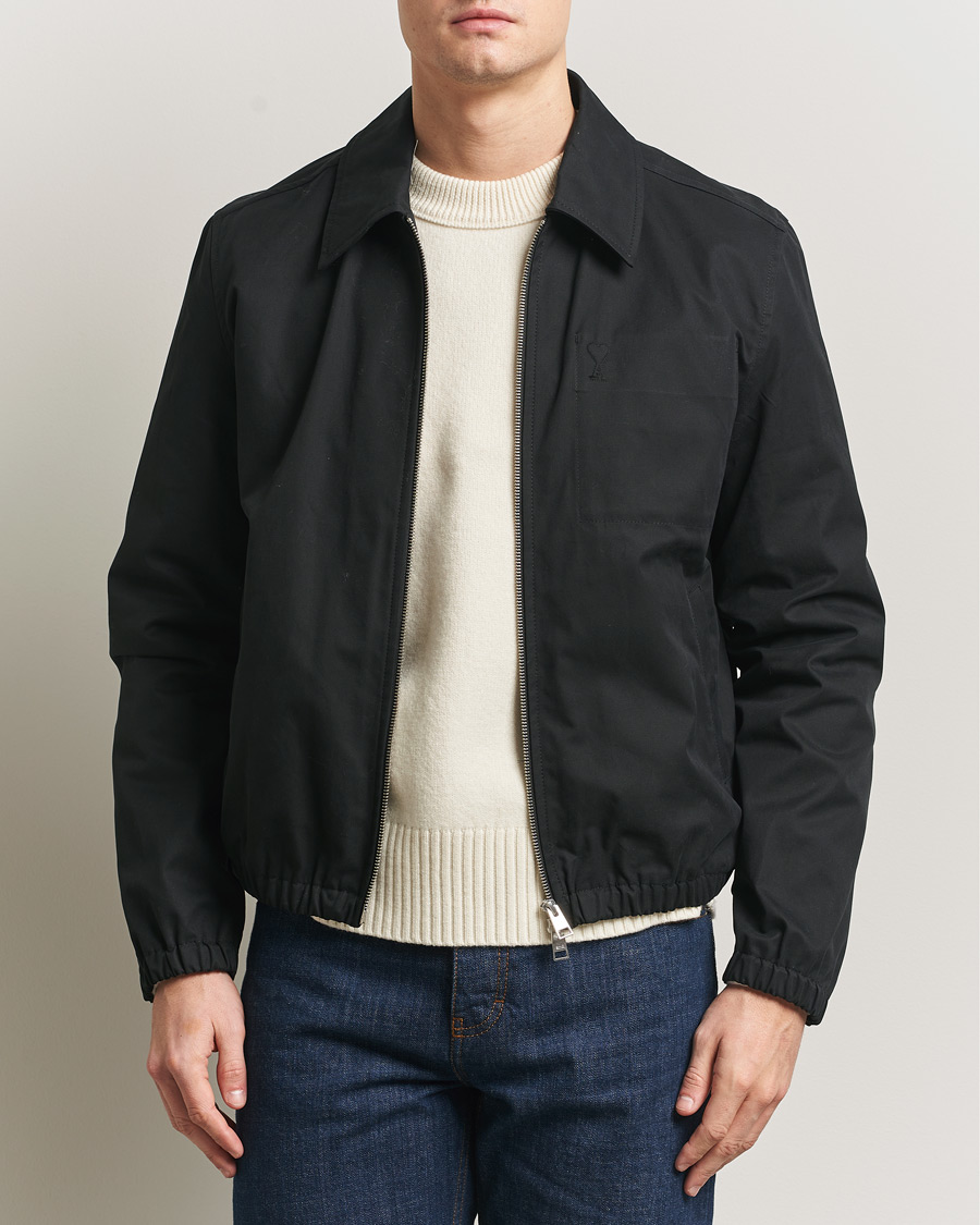 Uomini | Giacche | AMI | Zipped Jacket Black