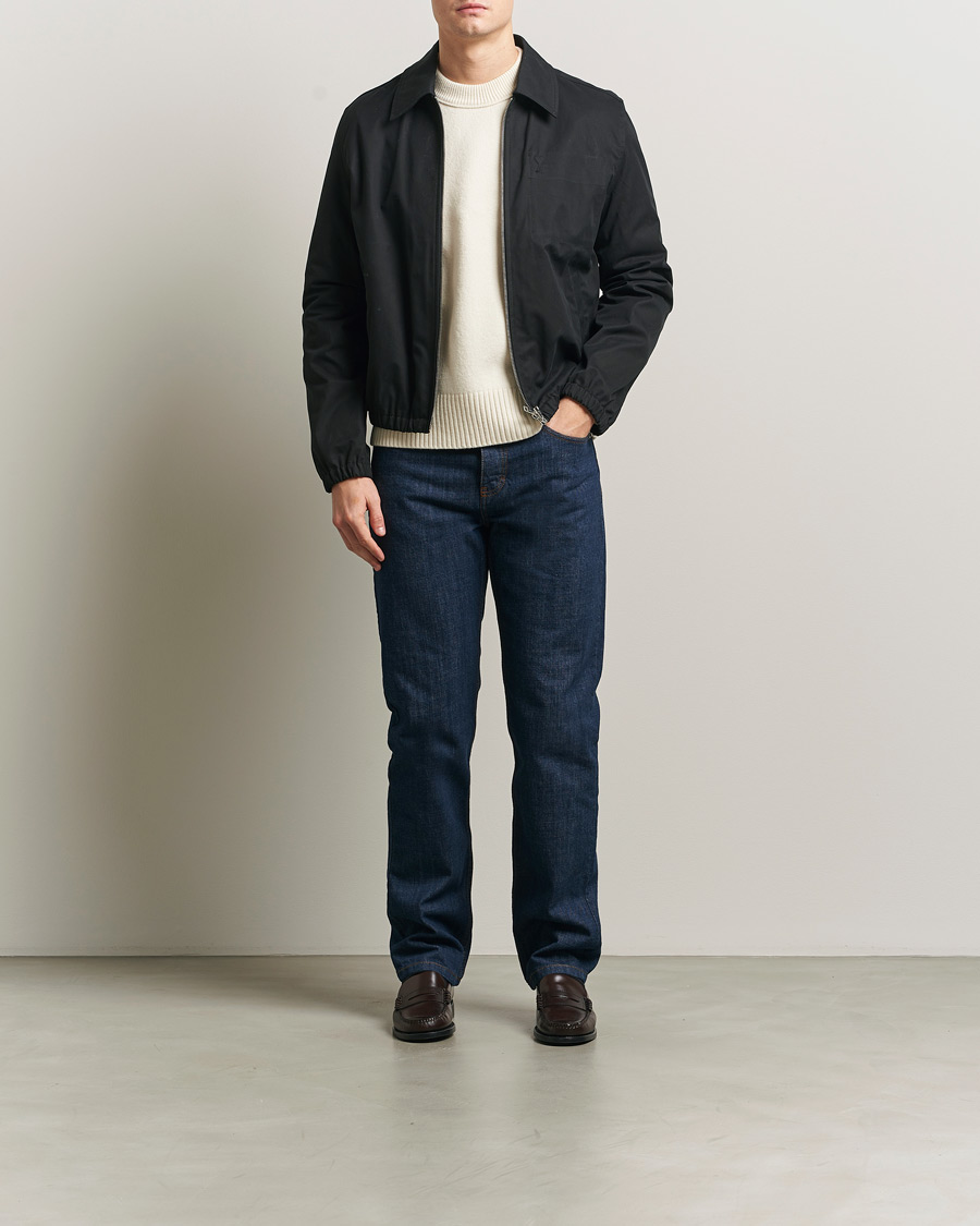 Uomini | Pantaloni | AMI | Classic Fit Jeans Indigo