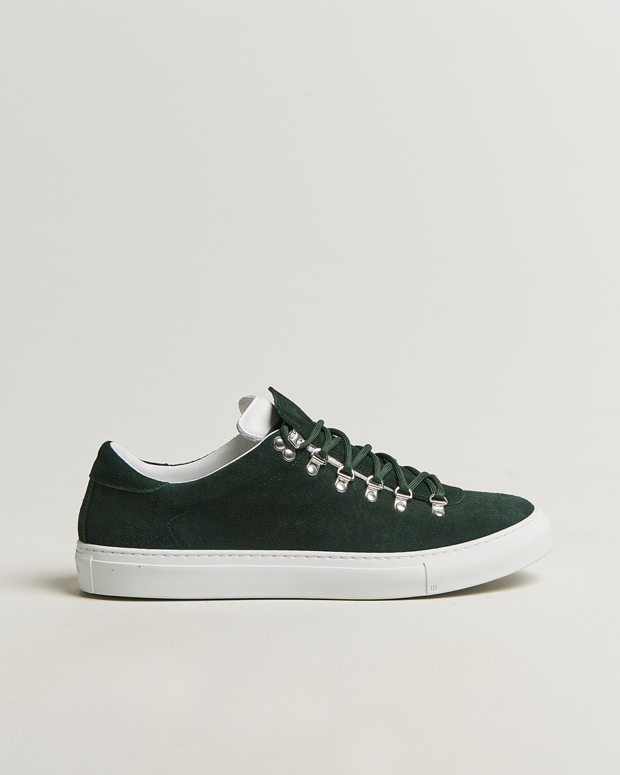 Uomini | Sneakers | Diemme | Marostica Low Sneaker Bottle Green Suede