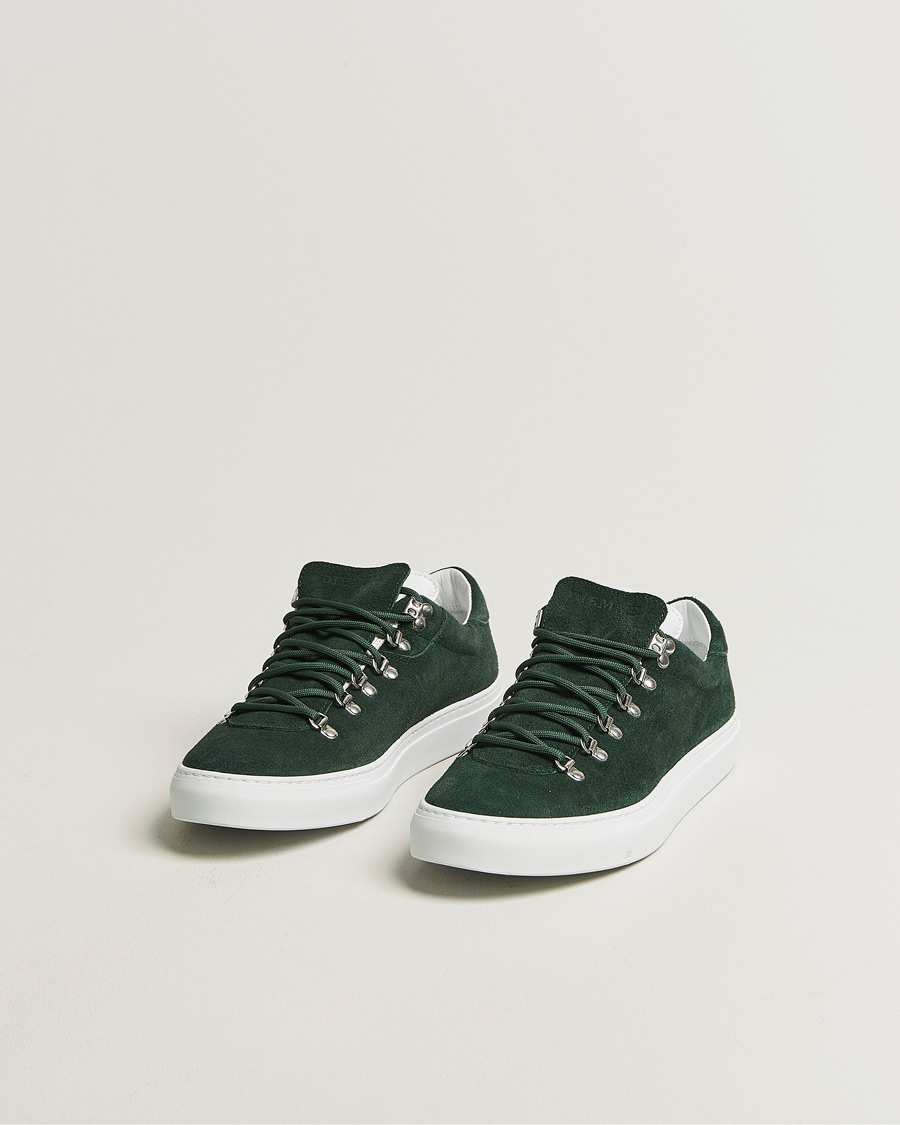 Uomini | Sneakers | Diemme | Marostica Low Sneaker Bottle Green Suede