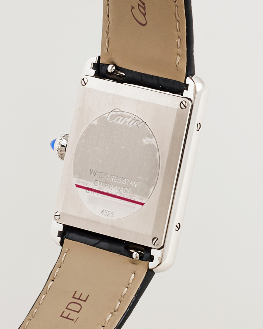 Uomini | Pre-Owned & Vintage Watches | Cartier Pre-Owned | Tank Must 