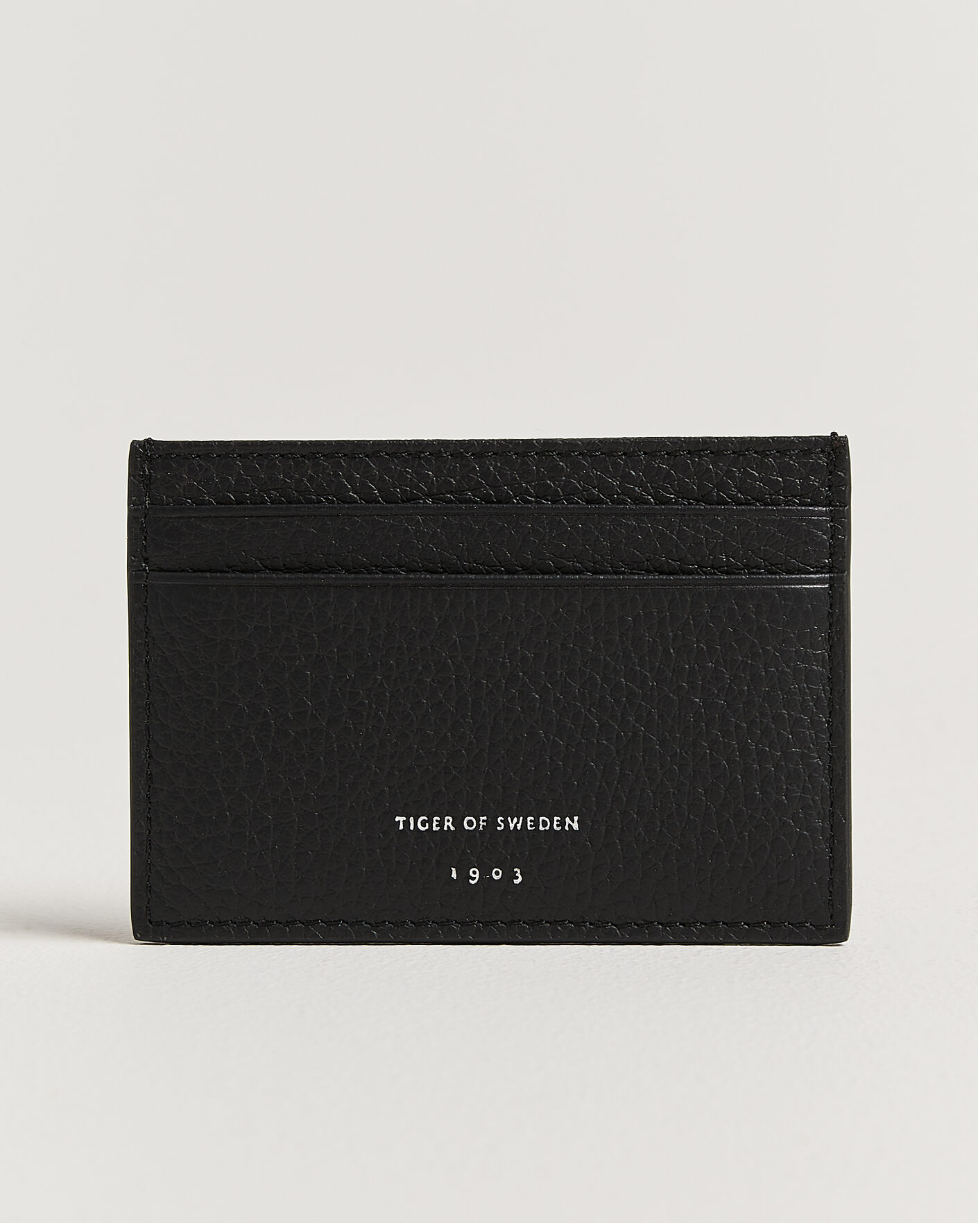 Uomini | Portafogli | Tiger of Sweden | Wharf Leather Card Holder Black