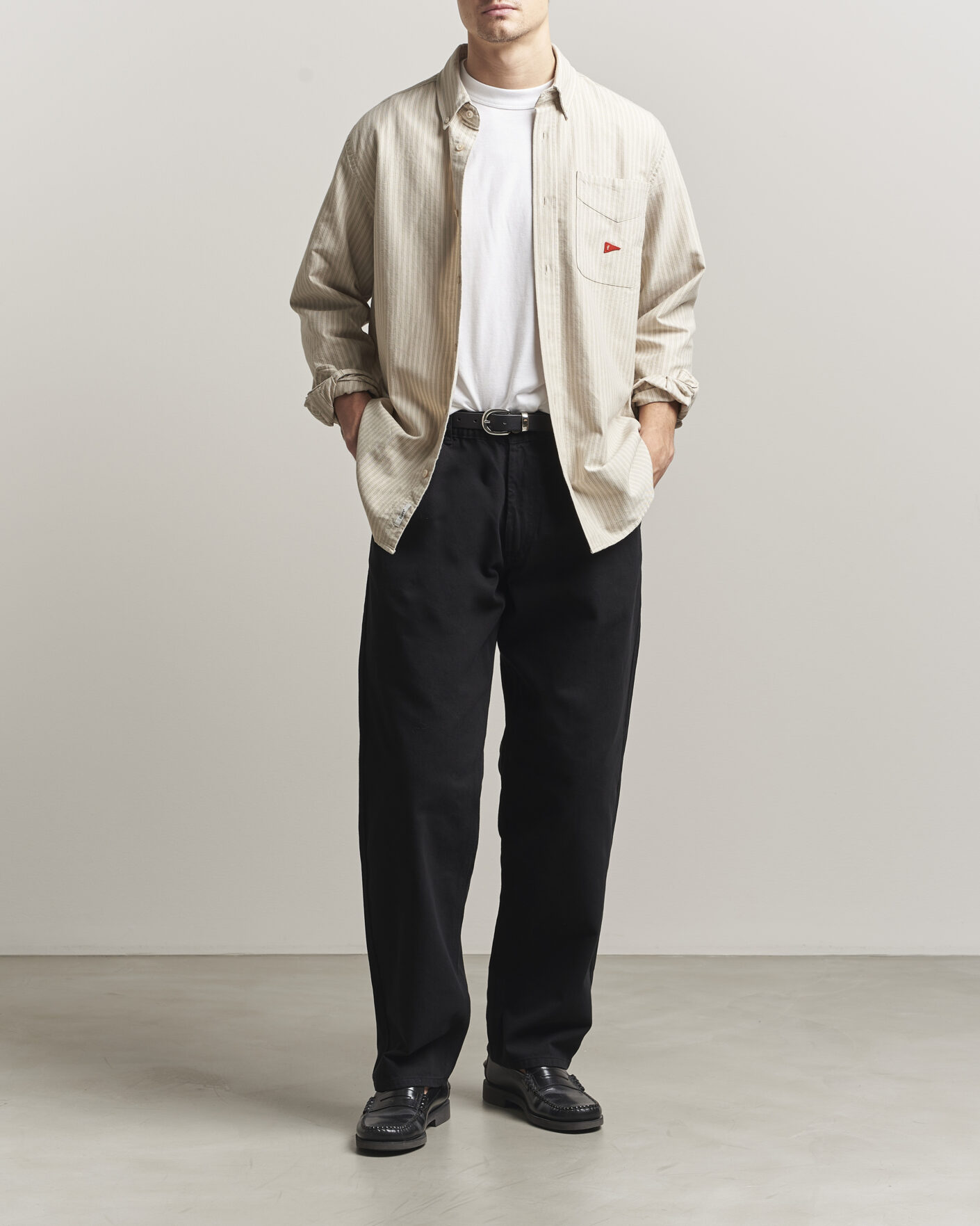 Uomini | Pantaloni | Forét | Clay Twill Pants Black